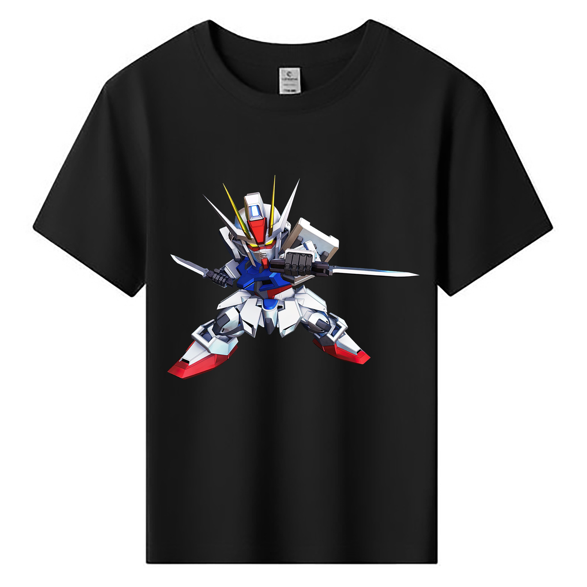 （画像用） 機動戦士ガンダム Mobile Suit Gundam 綿100％キッズTシャツ（フロントプリント）