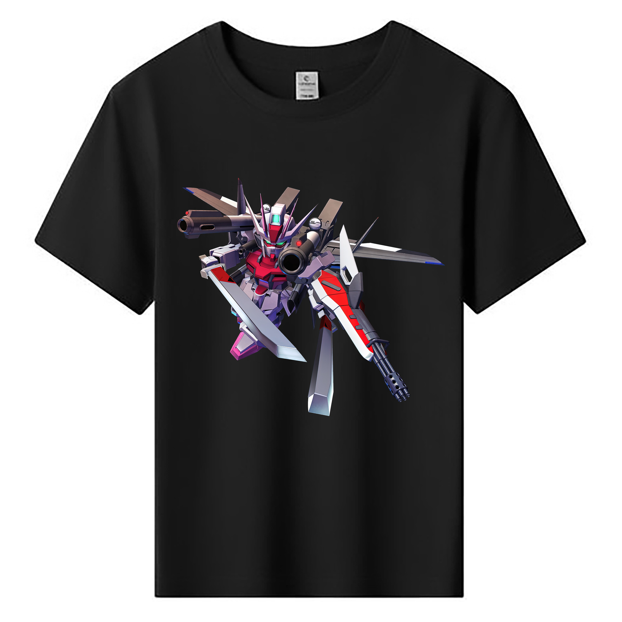（画像用） 機動戦士ガンダム Mobile Suit Gundam 綿100％キッズTシャツ（フロントプリント）