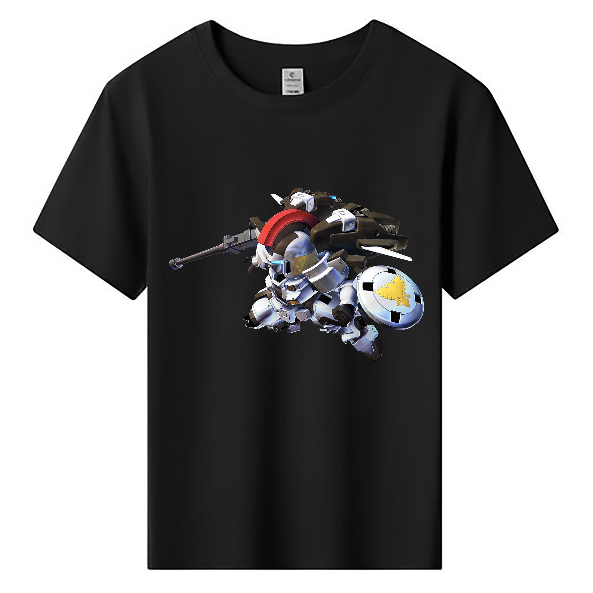 （画像用） 機動戦士ガンダム Mobile Suit Gundam 綿100％キッズTシャツ（フロントプリント）