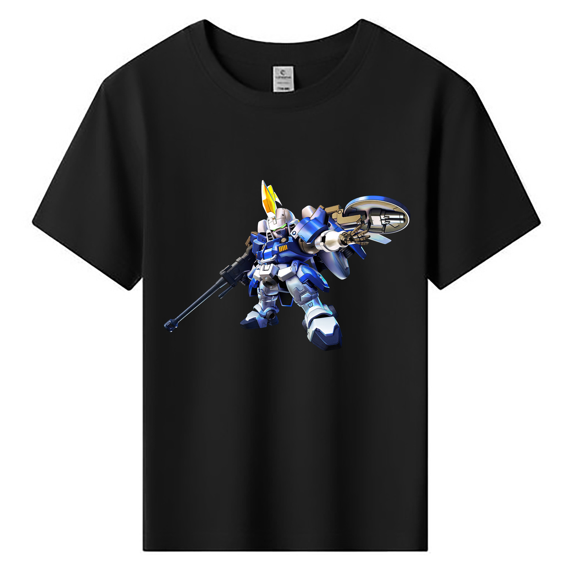 （画像用） 機動戦士ガンダム Mobile Suit Gundam 綿100％キッズTシャツ（フロントプリント）
