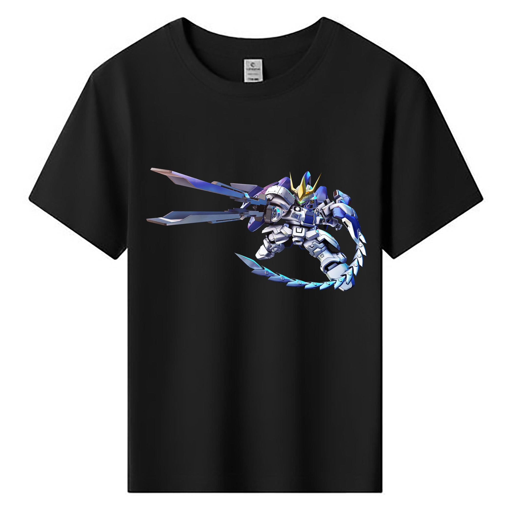 （画像用） 機動戦士ガンダム Mobile Suit Gundam 綿100％キッズTシャツ（フロントプリント）