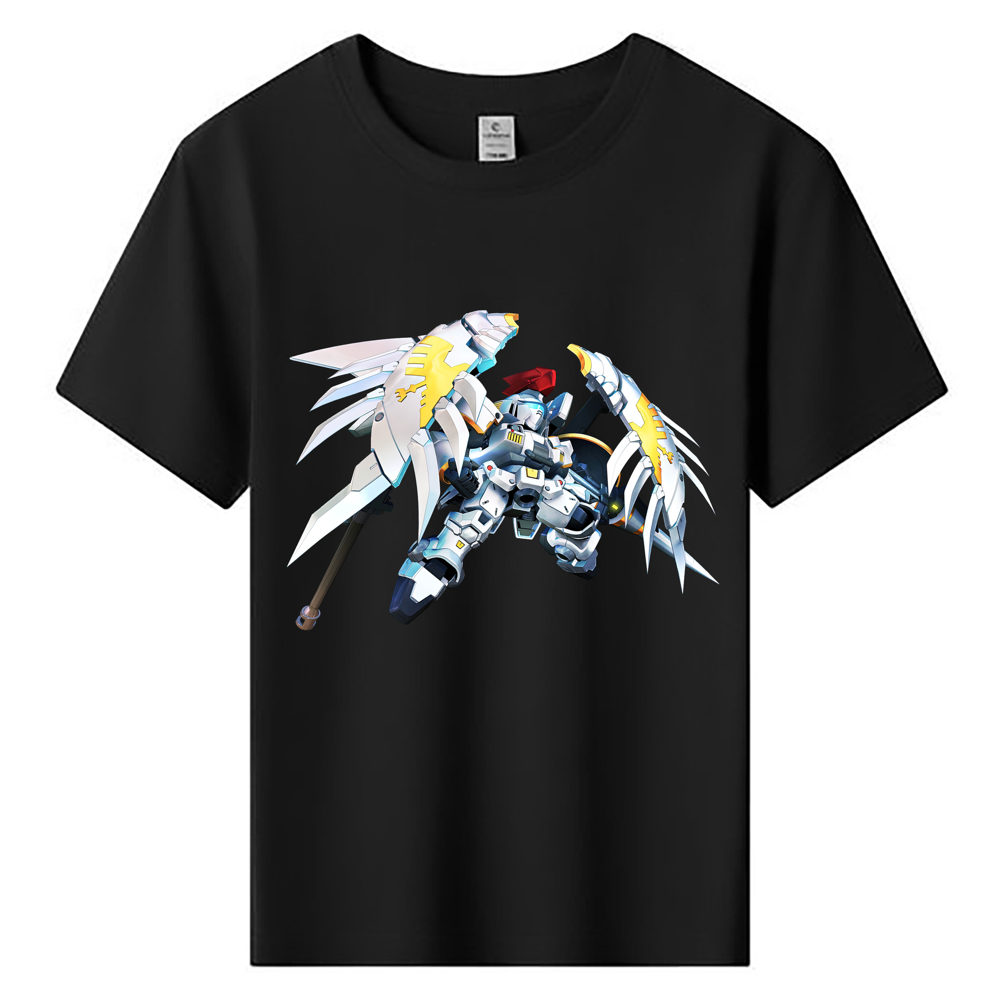 （画像用） 機動戦士ガンダム Mobile Suit Gundam 綿100％キッズTシャツ（フロントプリント）