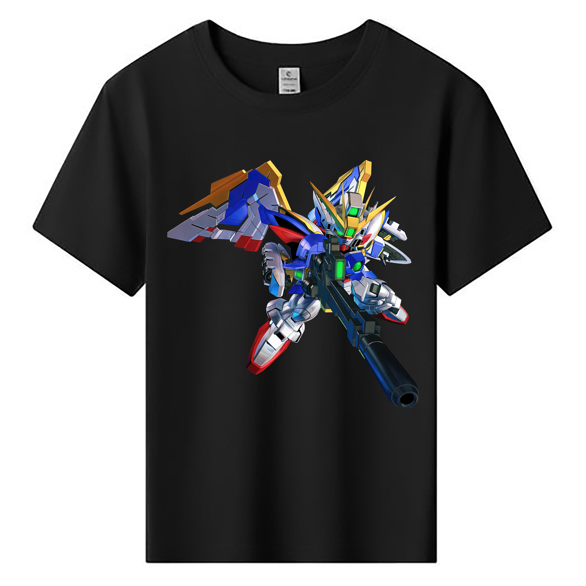 （画像用） 機動戦士ガンダム Mobile Suit Gundam 綿100％キッズTシャツ（フロントプリント）