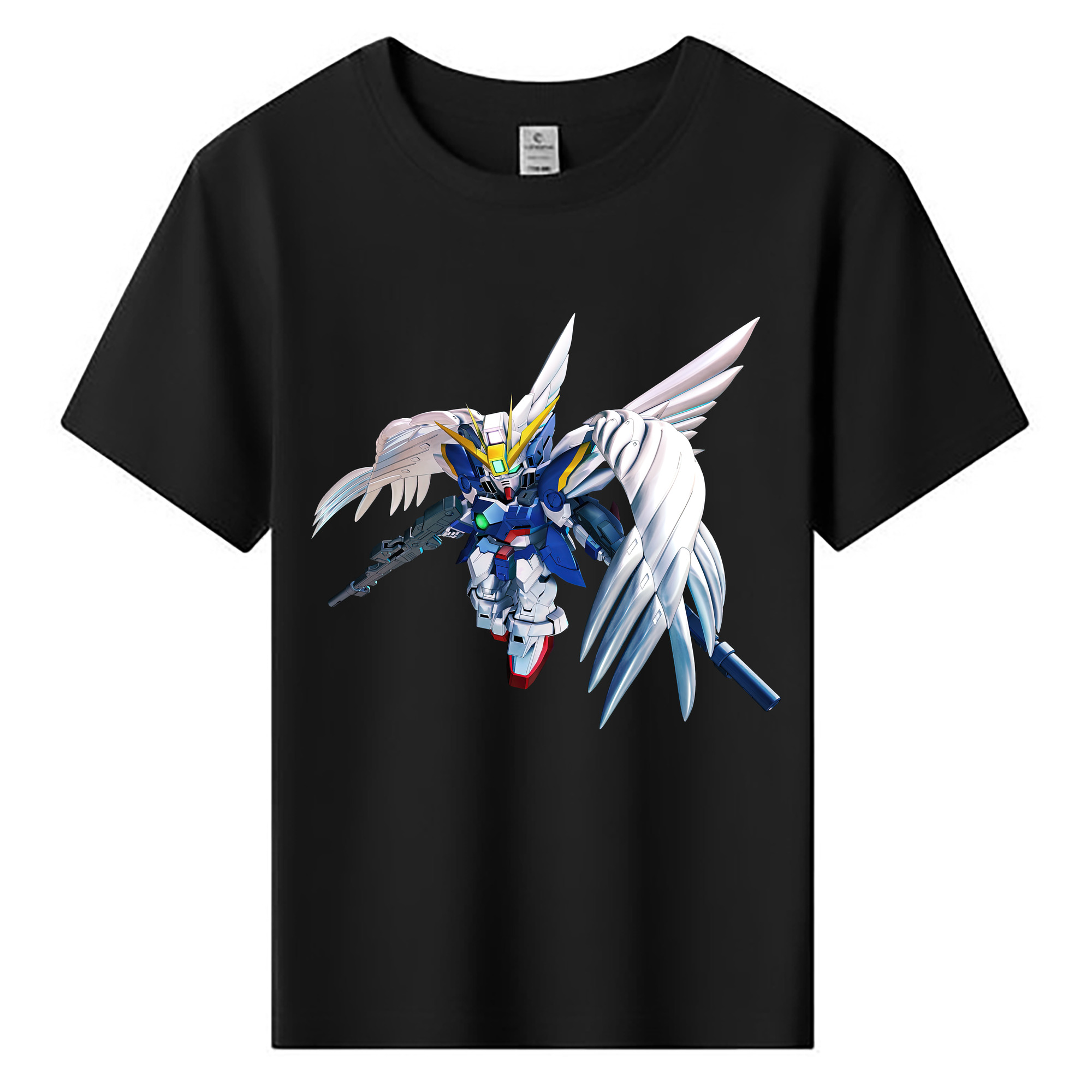 （画像用） 機動戦士ガンダム Mobile Suit Gundam 綿100％キッズTシャツ（フロントプリント）
