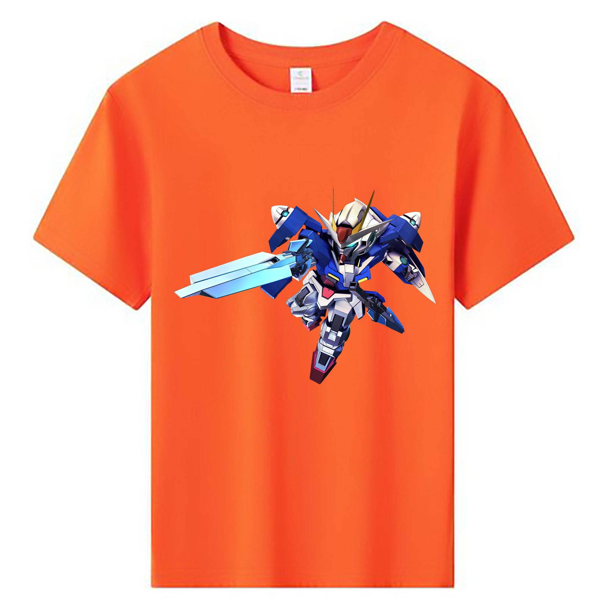 （画像用） 機動戦士ガンダム Mobile Suit Gundam 綿100％キッズTシャツ（フロントプリント）