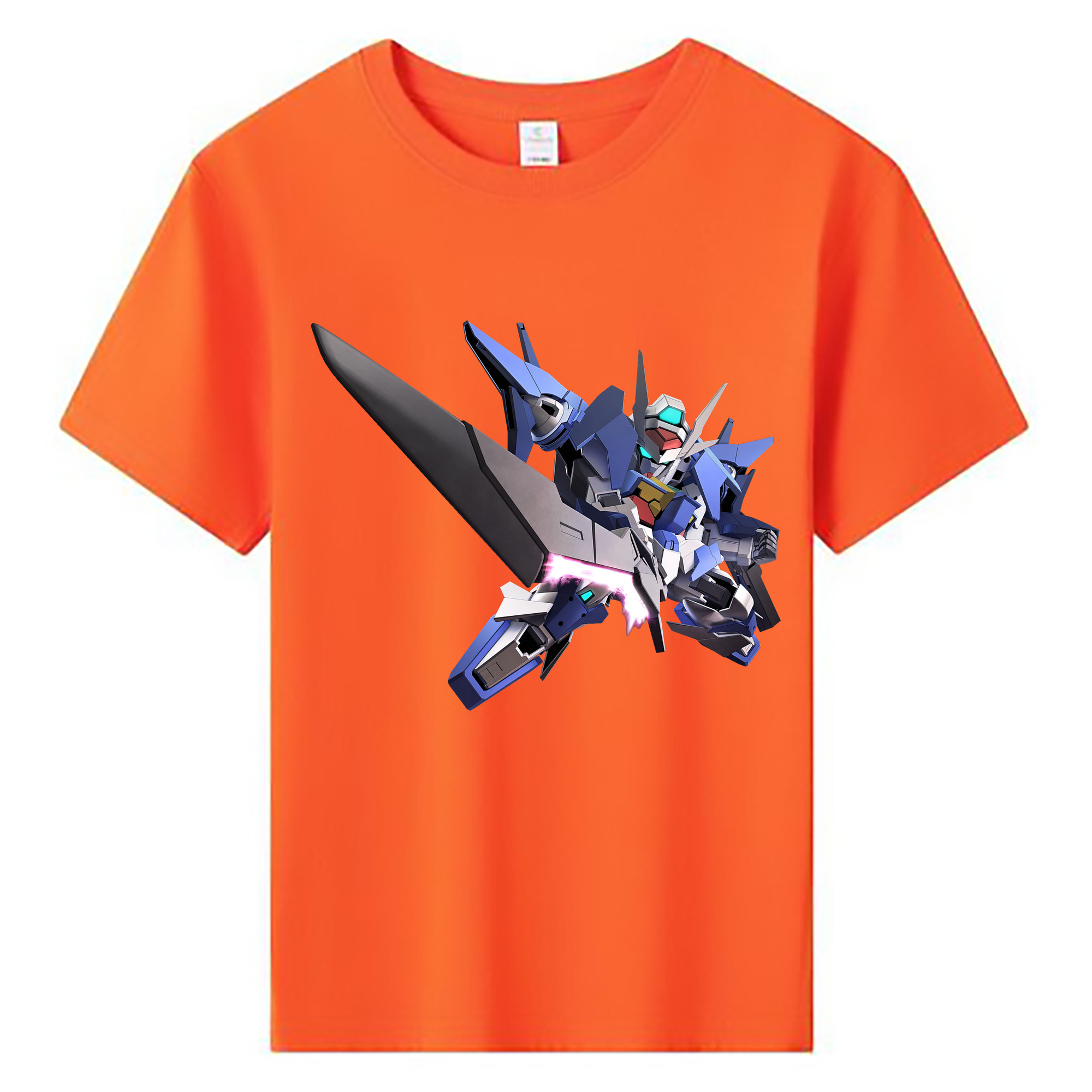 （画像用） 機動戦士ガンダム Mobile Suit Gundam 綿100％キッズTシャツ（フロントプリント）