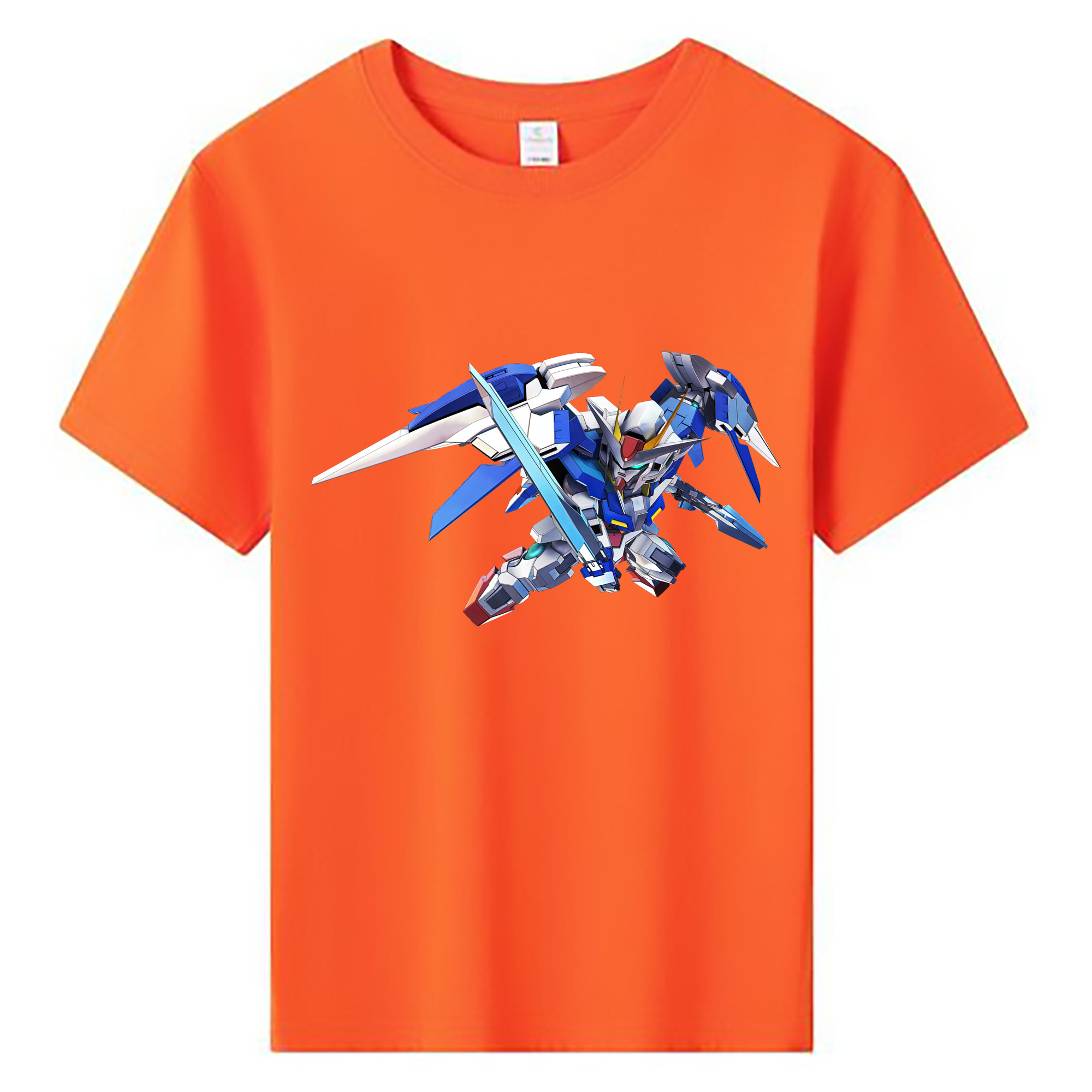 （画像用） 機動戦士ガンダム Mobile Suit Gundam 綿100％キッズTシャツ（フロントプリント）