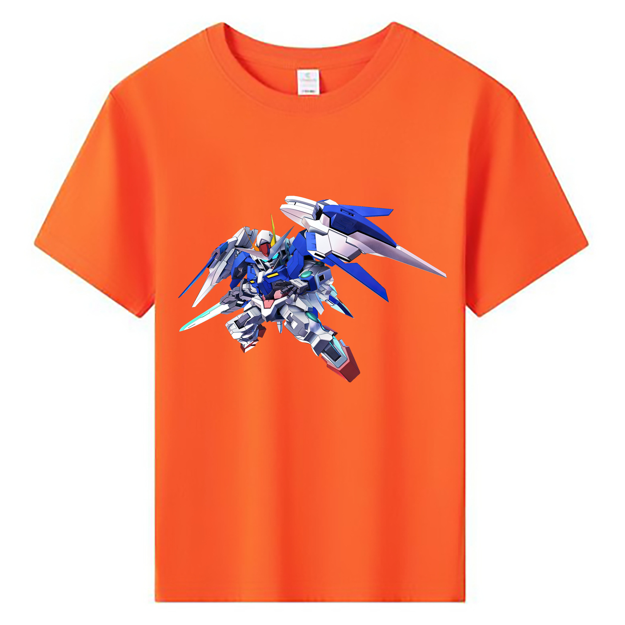 （画像用） 機動戦士ガンダム Mobile Suit Gundam 綿100％キッズTシャツ（フロントプリント）