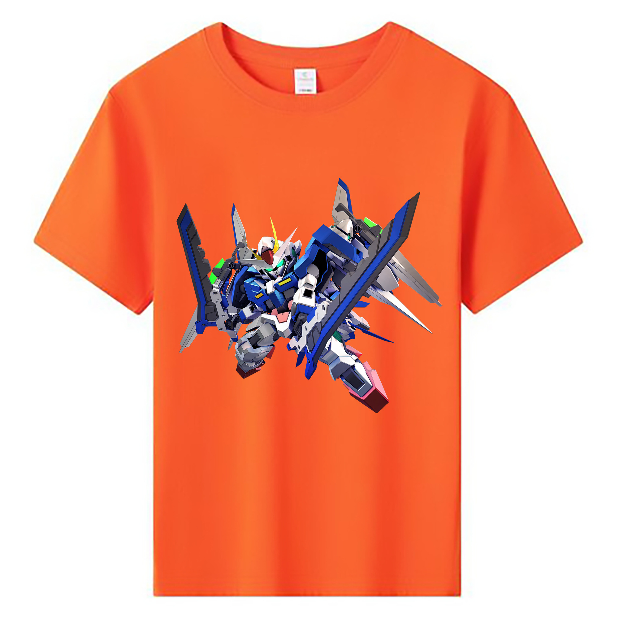 （画像用） 機動戦士ガンダム Mobile Suit Gundam 綿100％キッズTシャツ（フロントプリント）
