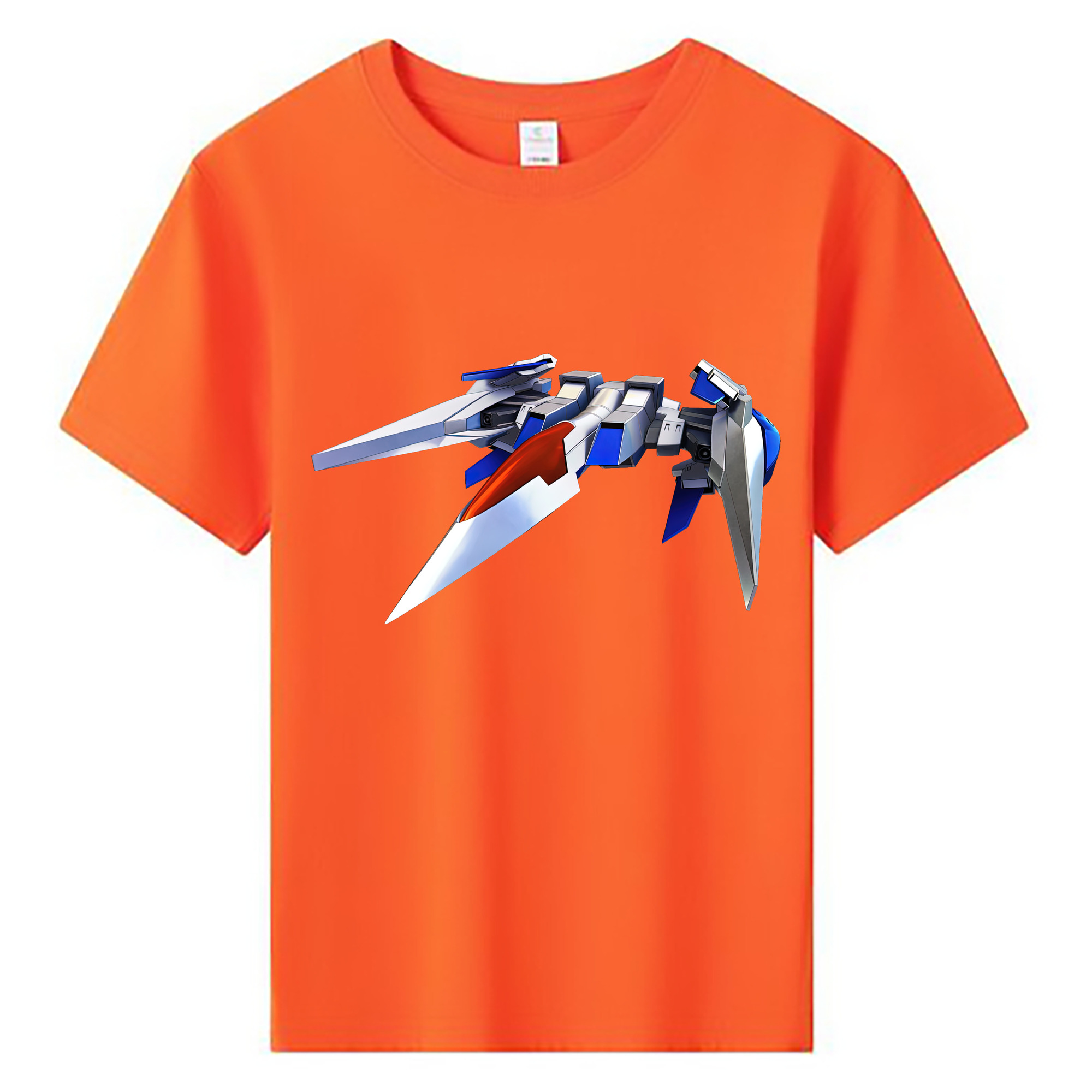 （画像用） 機動戦士ガンダム Mobile Suit Gundam 綿100％キッズTシャツ（フロントプリント）