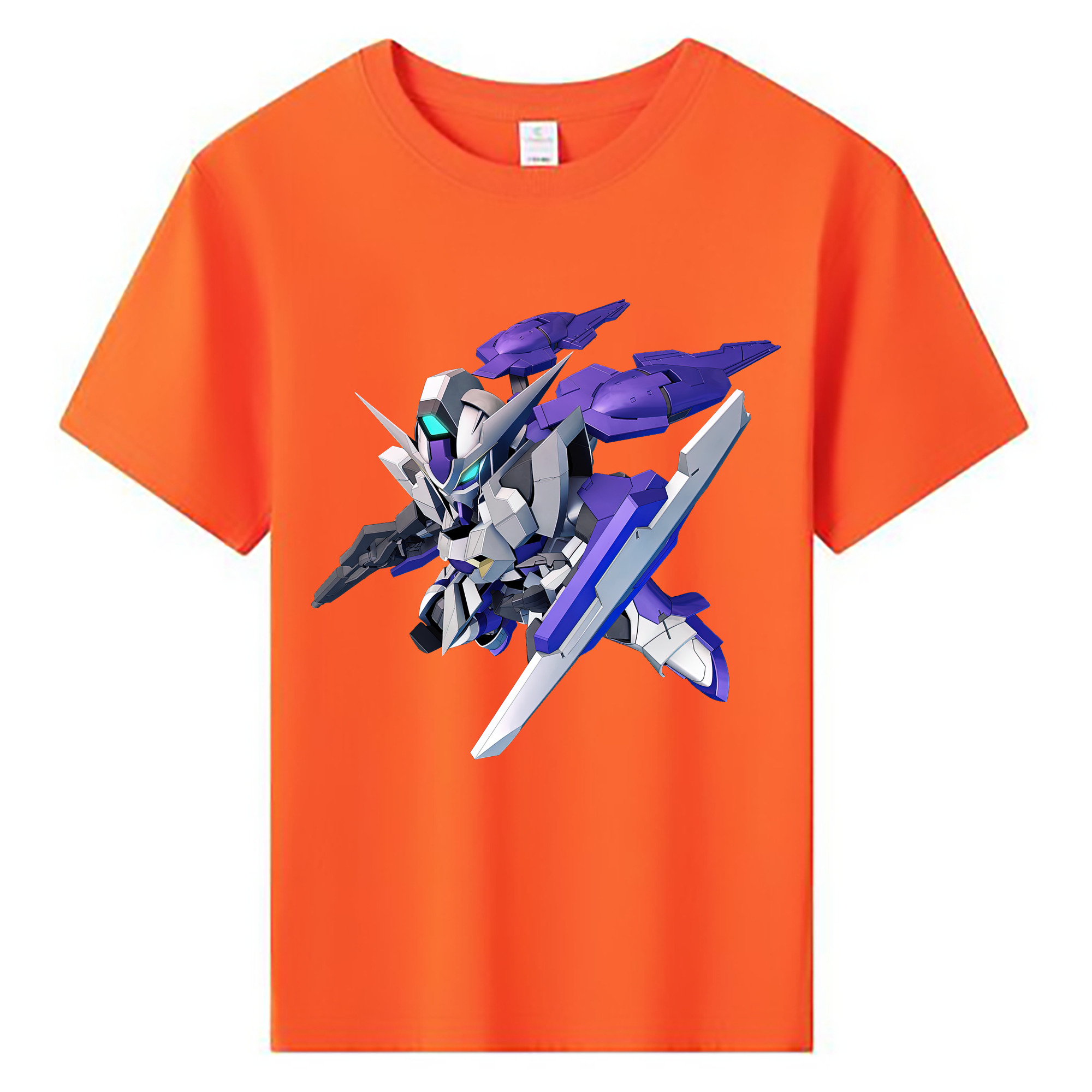 （画像用） 機動戦士ガンダム Mobile Suit Gundam 綿100％キッズTシャツ（フロントプリント）
