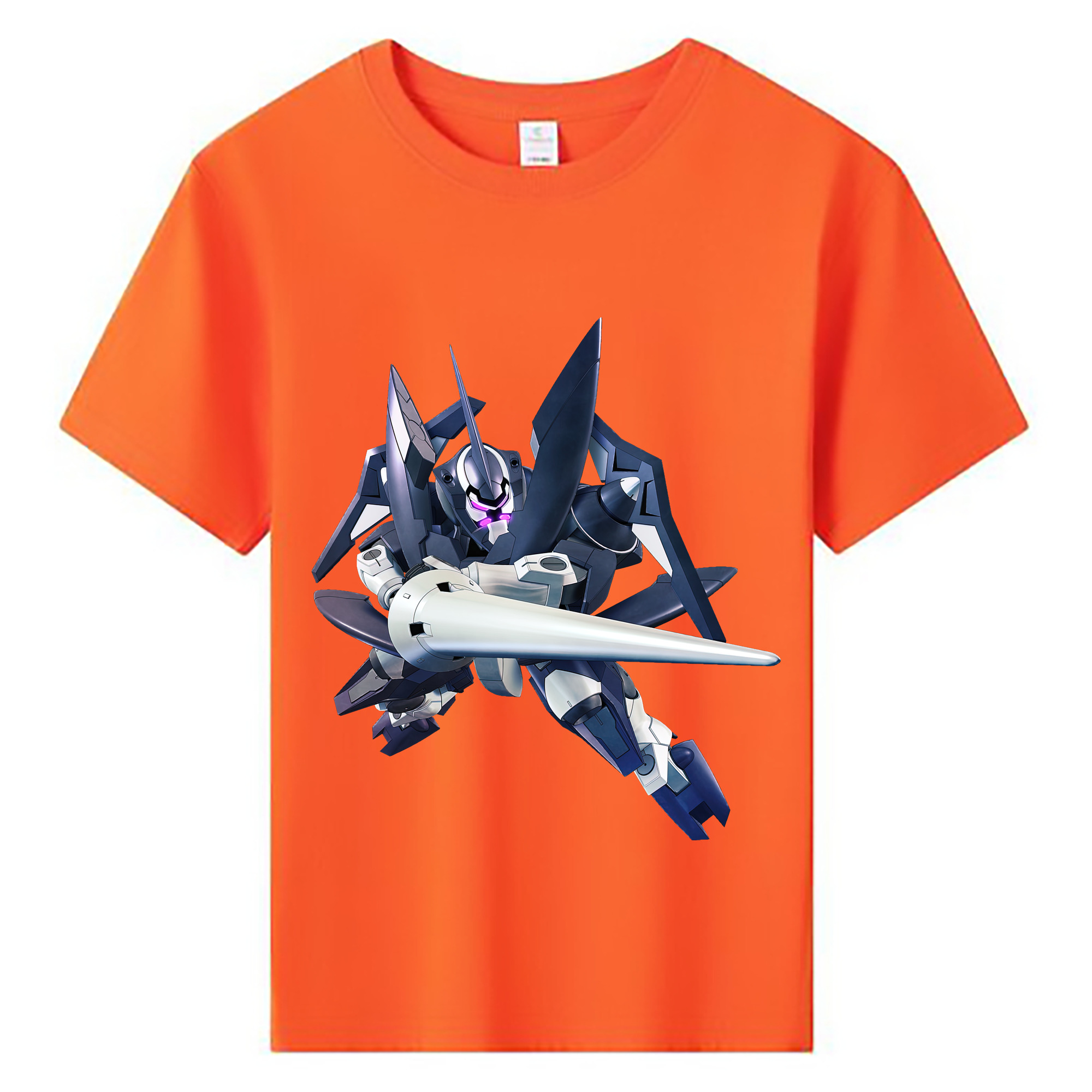 （画像用） 機動戦士ガンダム Mobile Suit Gundam 綿100％キッズTシャツ（フロントプリント）