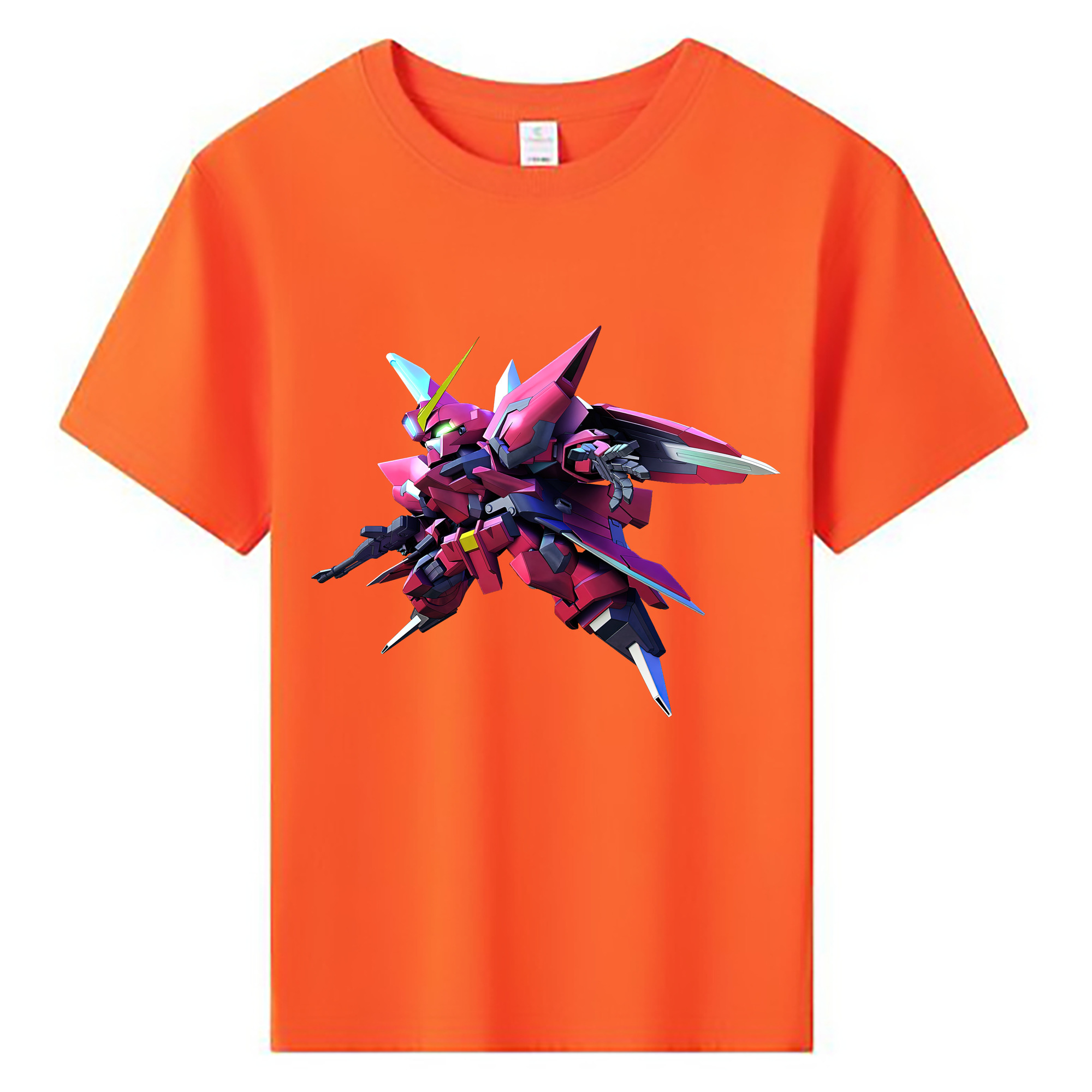 （画像用） 機動戦士ガンダム Mobile Suit Gundam 綿100％キッズTシャツ（フロントプリント）