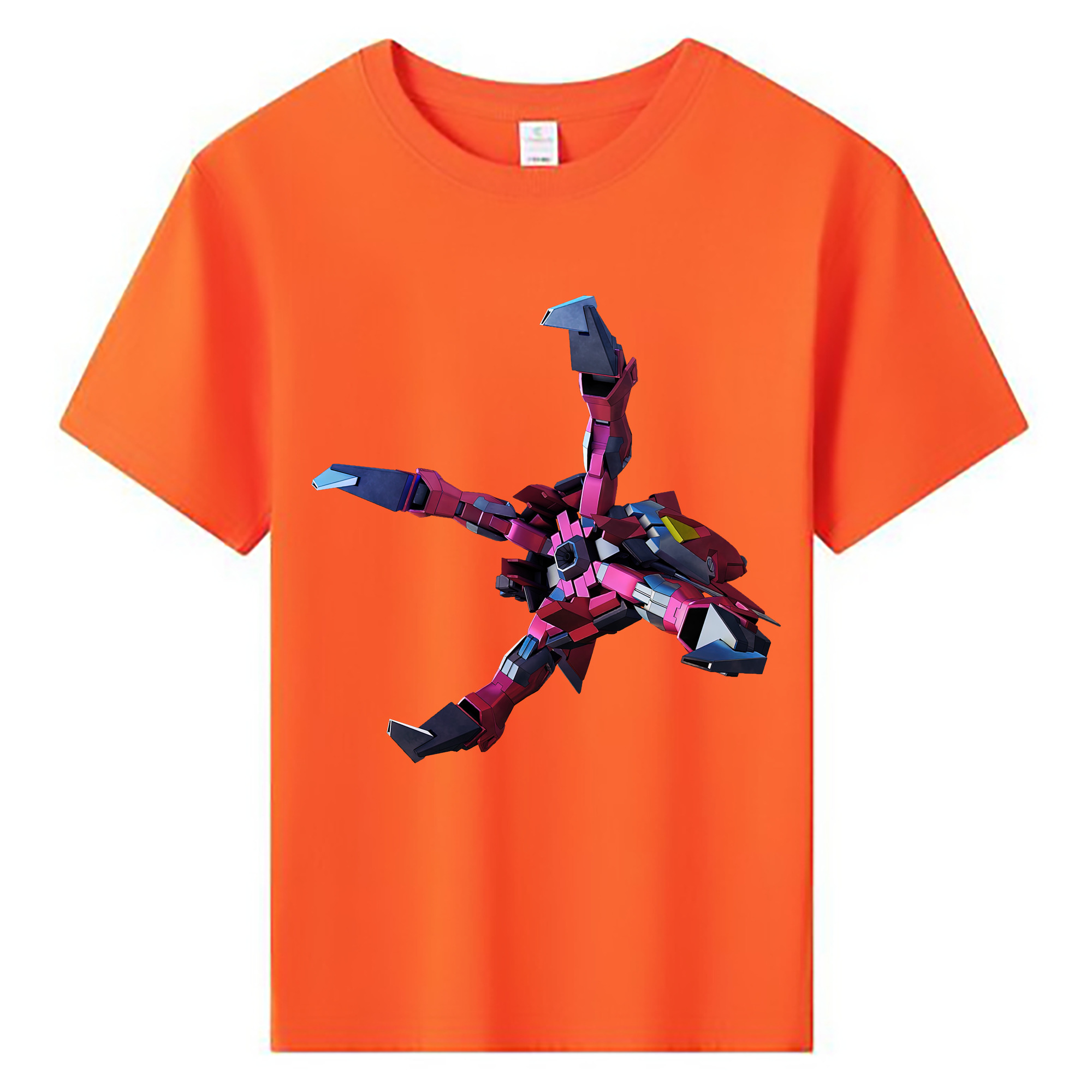 （画像用） 機動戦士ガンダム Mobile Suit Gundam 綿100％キッズTシャツ（フロントプリント）