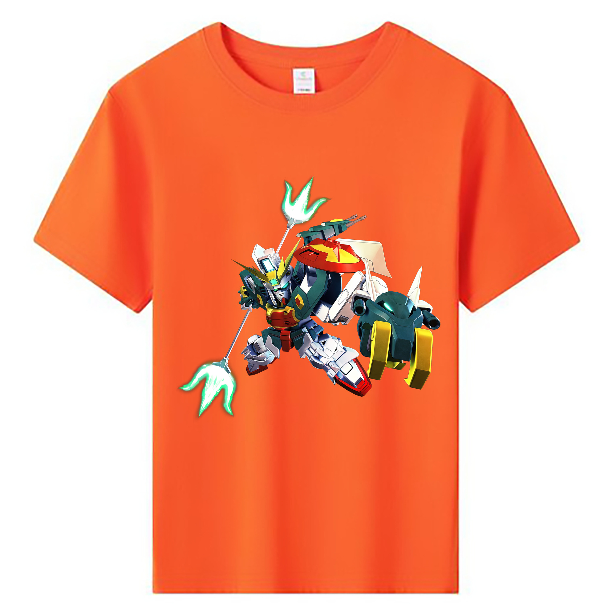 （画像用） 機動戦士ガンダム Mobile Suit Gundam 綿100％キッズTシャツ（フロントプリント）