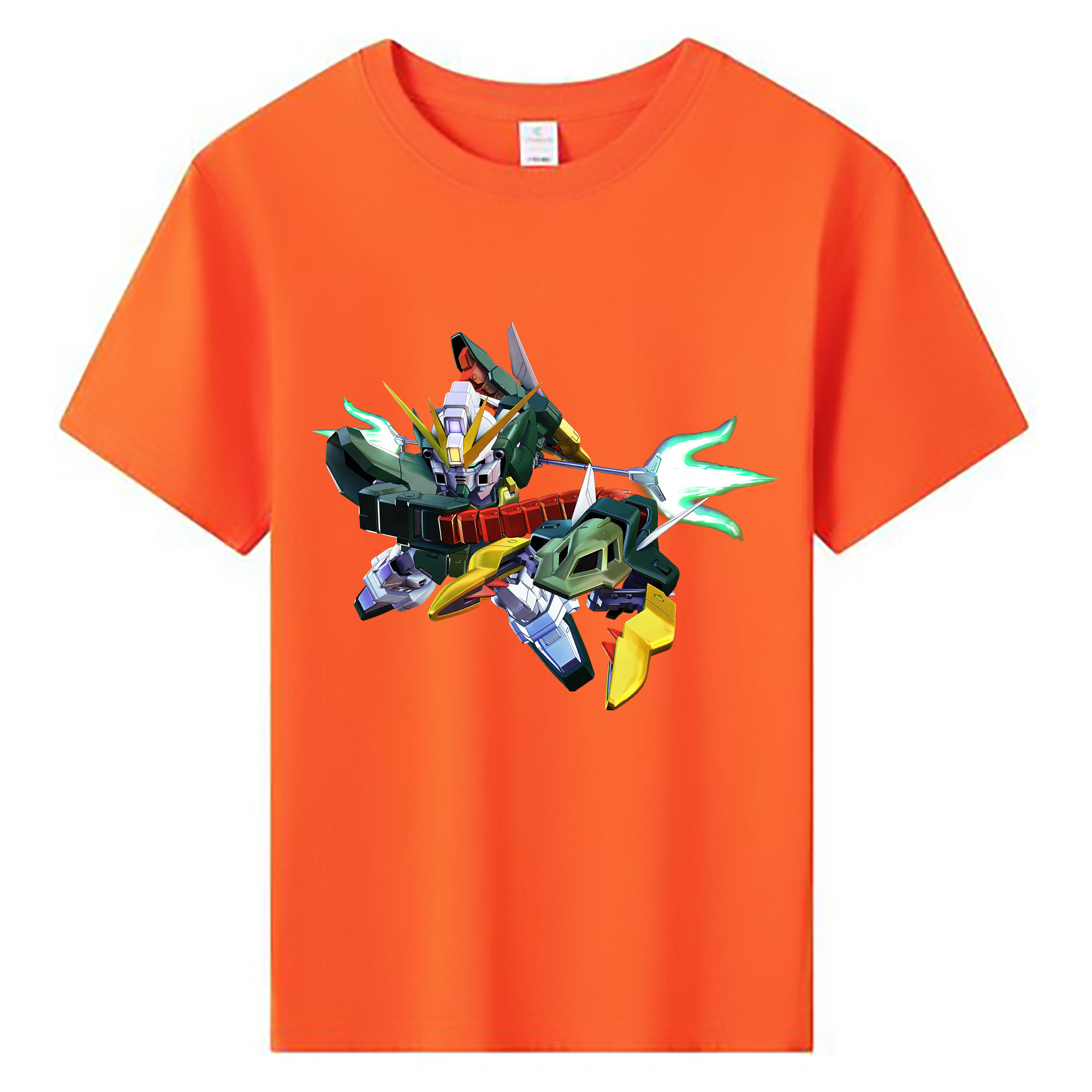 （画像用） 機動戦士ガンダム Mobile Suit Gundam 綿100％キッズTシャツ（フロントプリント）
