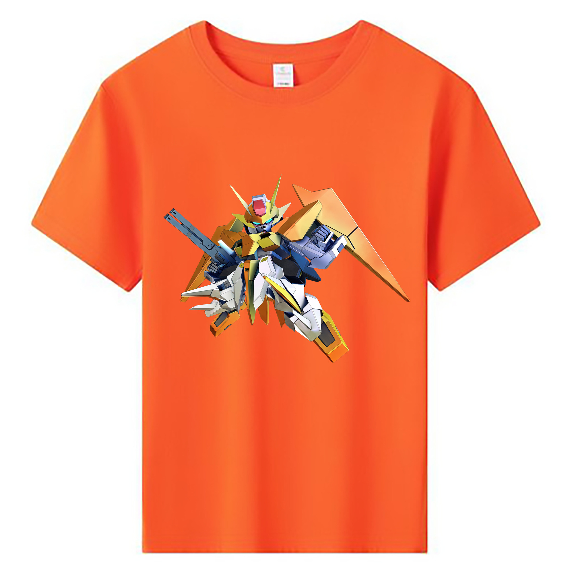 （画像用） 機動戦士ガンダム Mobile Suit Gundam 綿100％キッズTシャツ（フロントプリント）