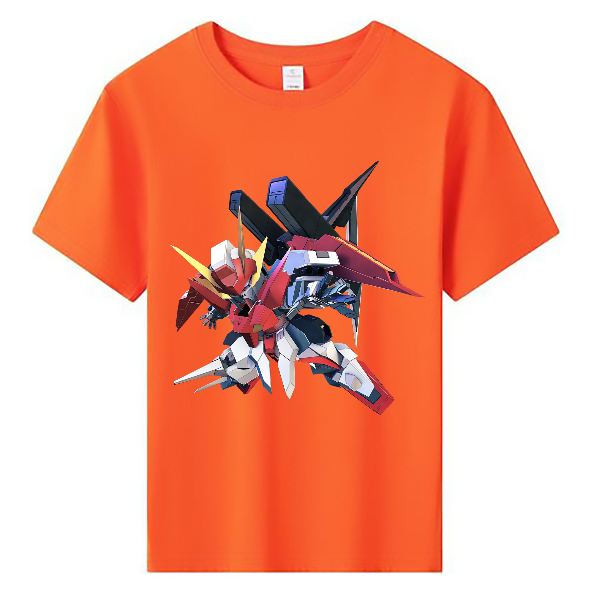 （画像用） 機動戦士ガンダム Mobile Suit Gundam 綿100％キッズTシャツ（フロントプリント）
