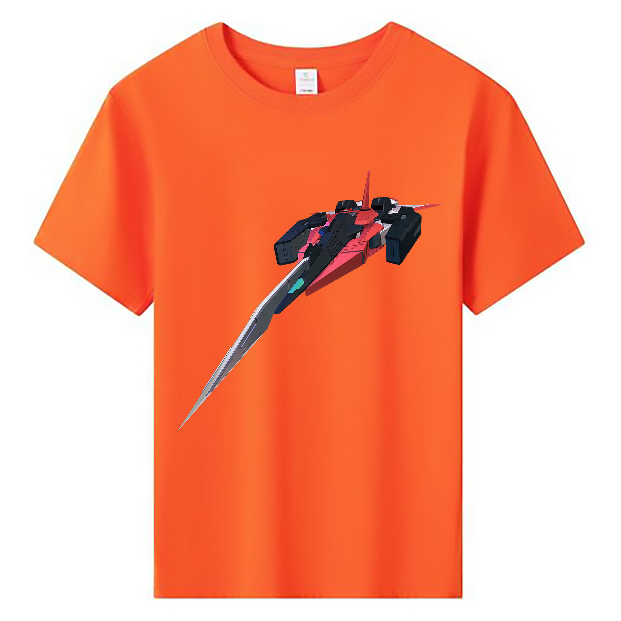（画像用） 機動戦士ガンダム Mobile Suit Gundam 綿100％キッズTシャツ（フロントプリント）