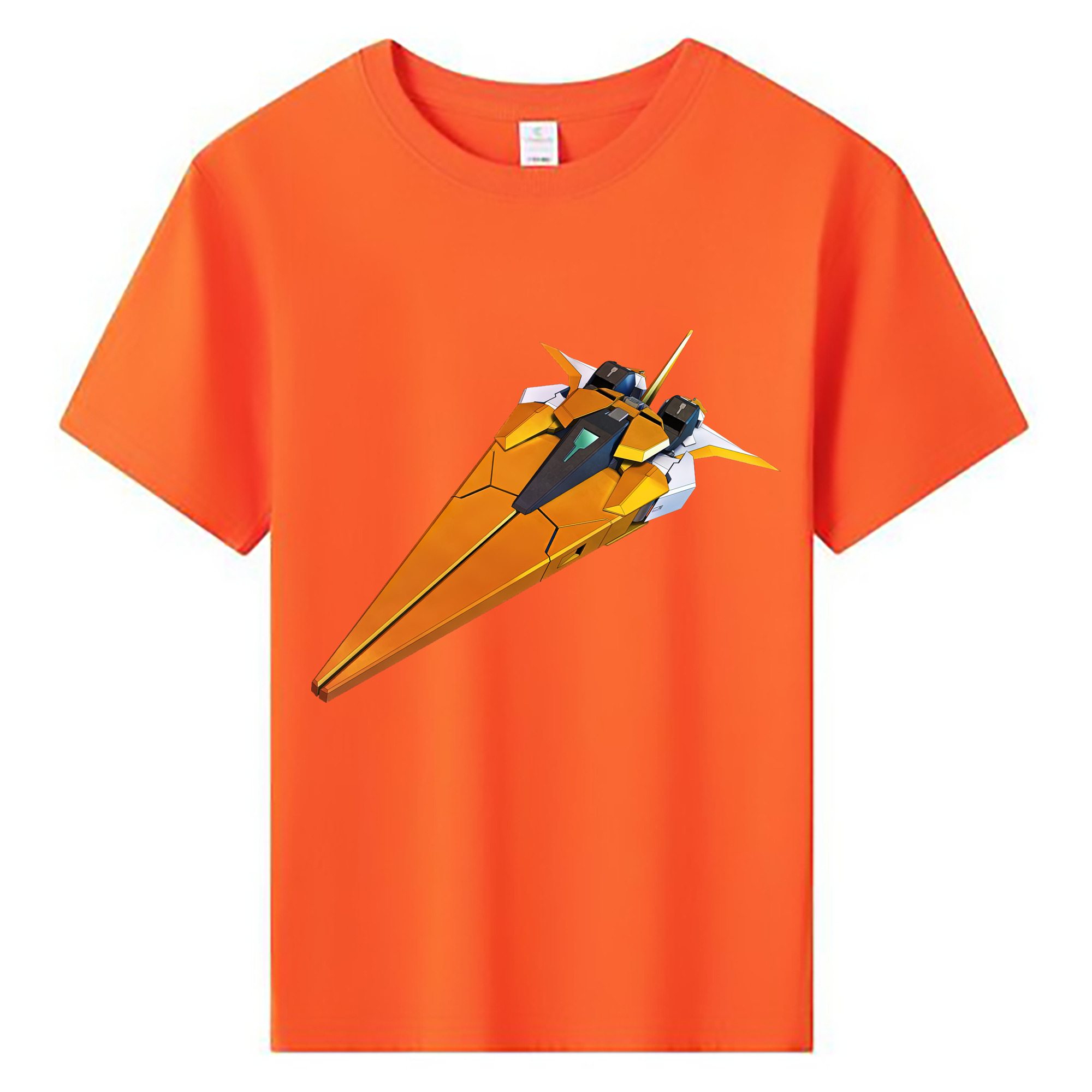 （画像用） 機動戦士ガンダム Mobile Suit Gundam 綿100％キッズTシャツ（フロントプリント）