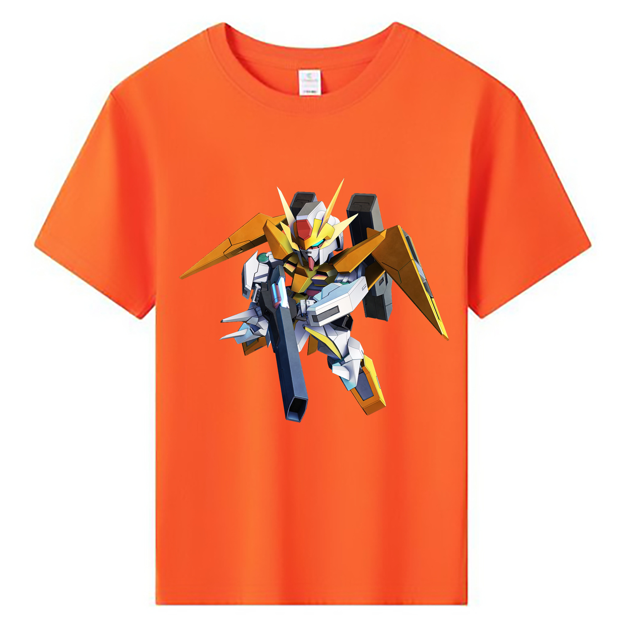 （画像用） 機動戦士ガンダム Mobile Suit Gundam 綿100％キッズTシャツ（フロントプリント）