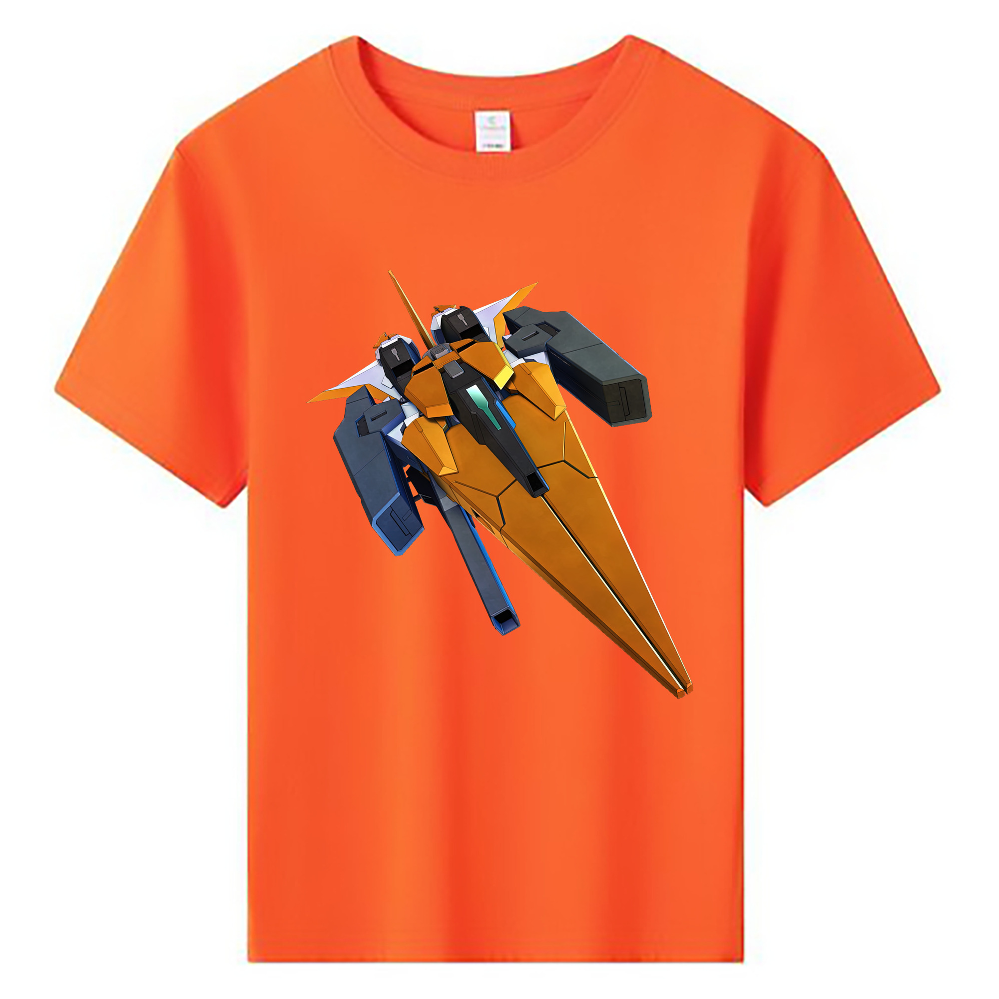 （画像用） 機動戦士ガンダム Mobile Suit Gundam 綿100％キッズTシャツ（フロントプリント）