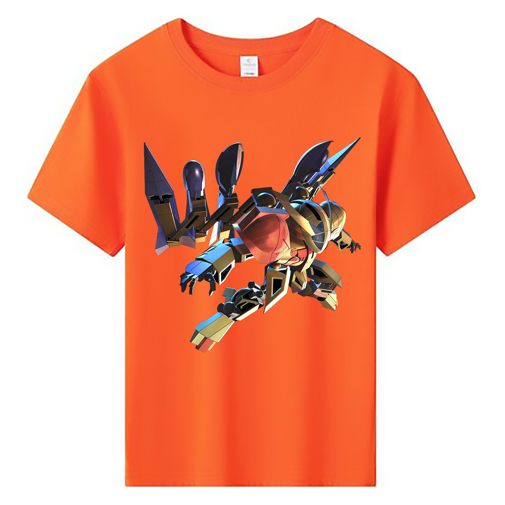 （画像用） 機動戦士ガンダム Mobile Suit Gundam 綿100％キッズTシャツ（フロントプリント）