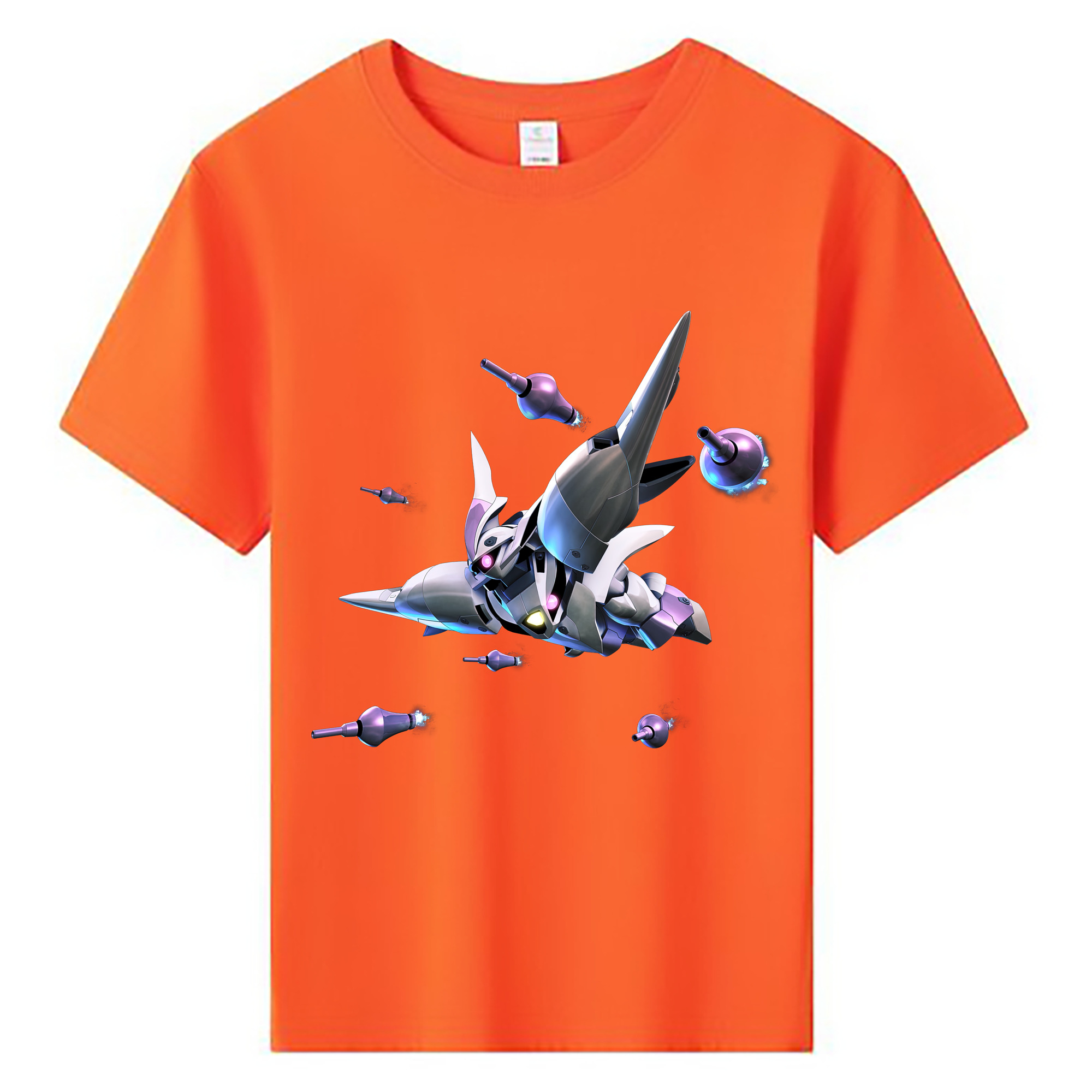 （画像用） 機動戦士ガンダム Mobile Suit Gundam 綿100％キッズTシャツ（フロントプリント）