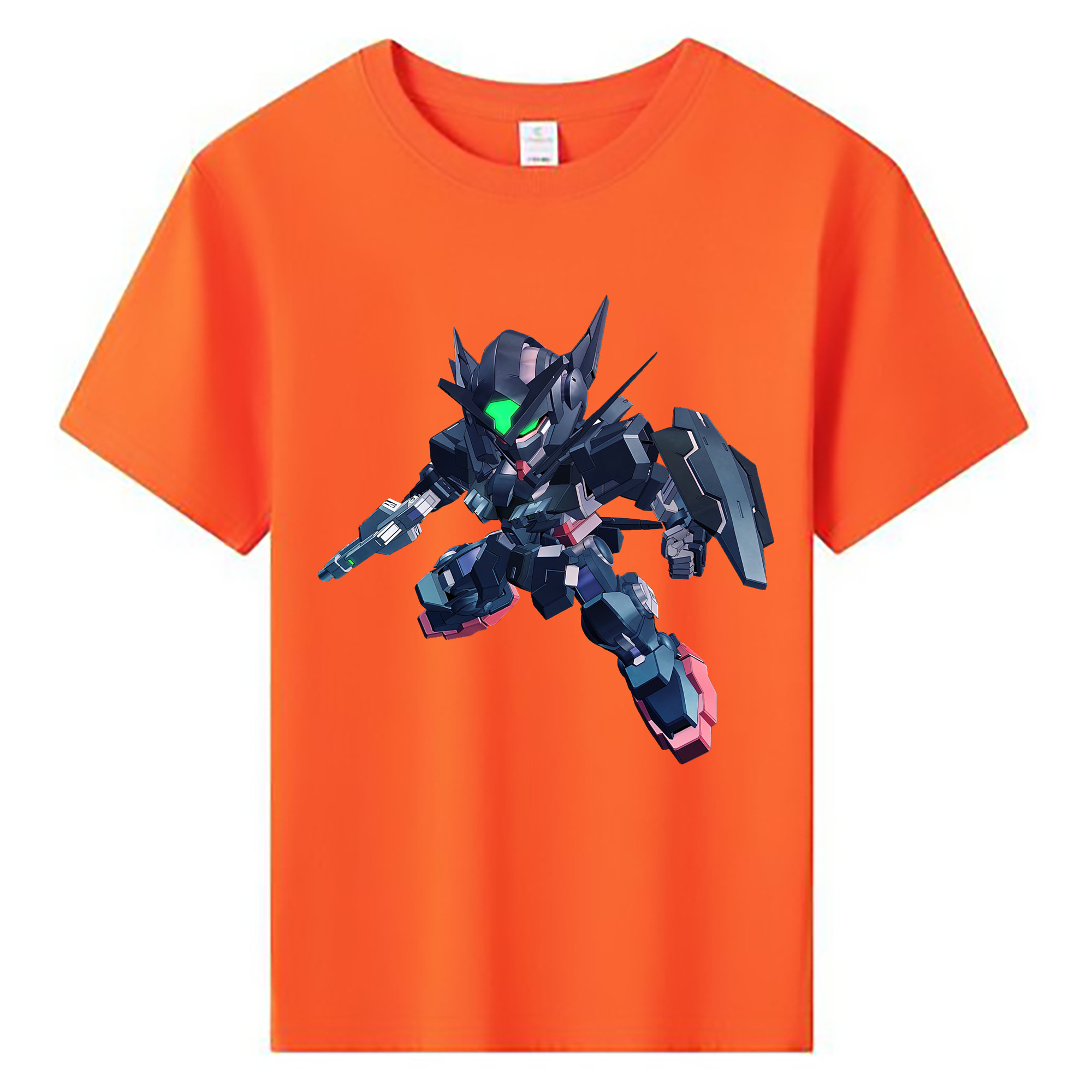 （画像用） 機動戦士ガンダム Mobile Suit Gundam 綿100％キッズTシャツ（フロントプリント）