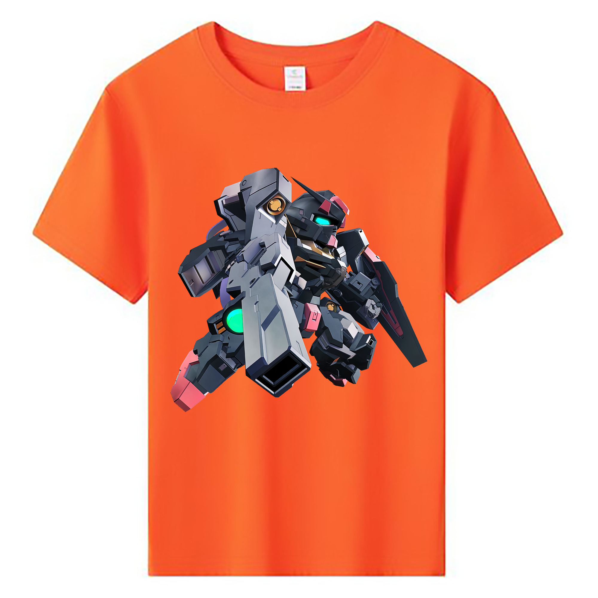（画像用） 機動戦士ガンダム Mobile Suit Gundam 綿100％キッズTシャツ（フロントプリント）