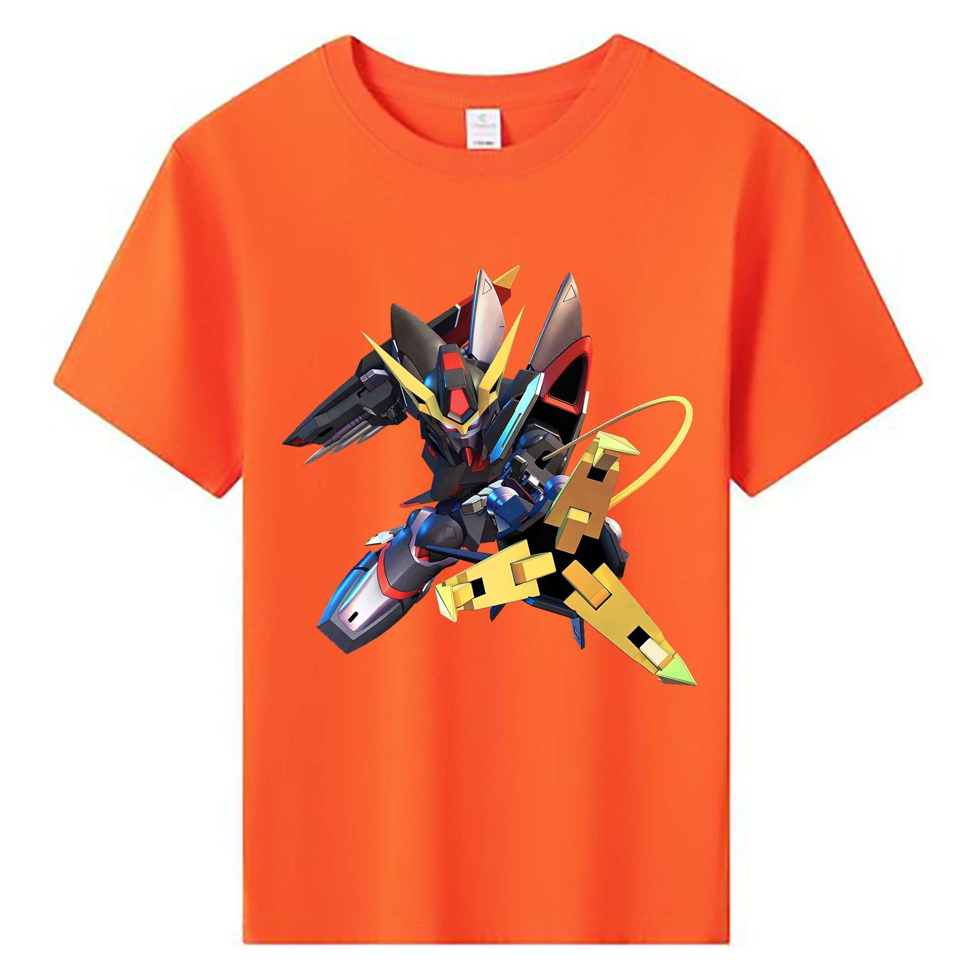 （画像用） 機動戦士ガンダム Mobile Suit Gundam 綿100％キッズTシャツ（フロントプリント）