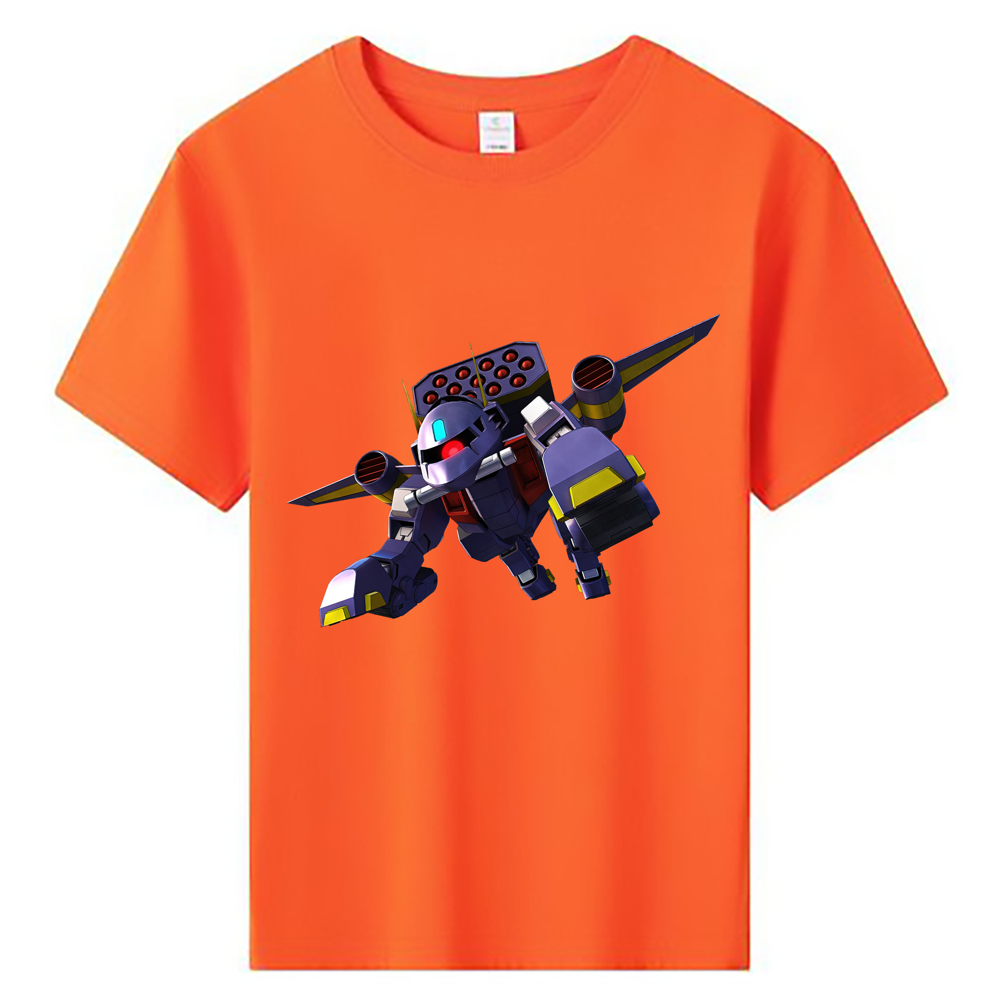 （画像用） 機動戦士ガンダム Mobile Suit Gundam 綿100％キッズTシャツ（フロントプリント）