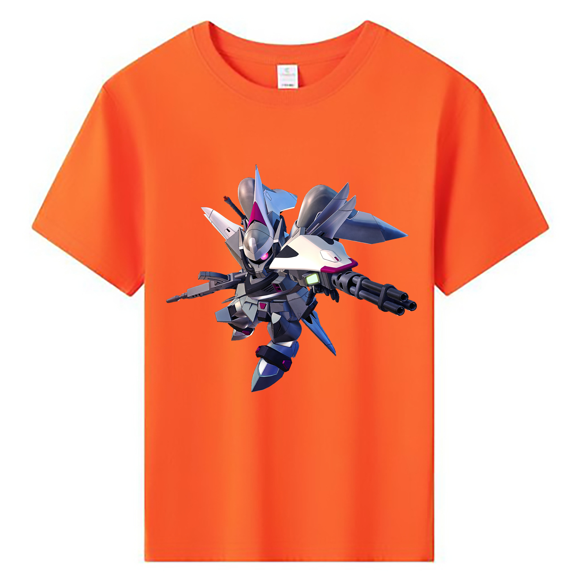 （画像用） 機動戦士ガンダム Mobile Suit Gundam 綿100％キッズTシャツ（フロントプリント）
