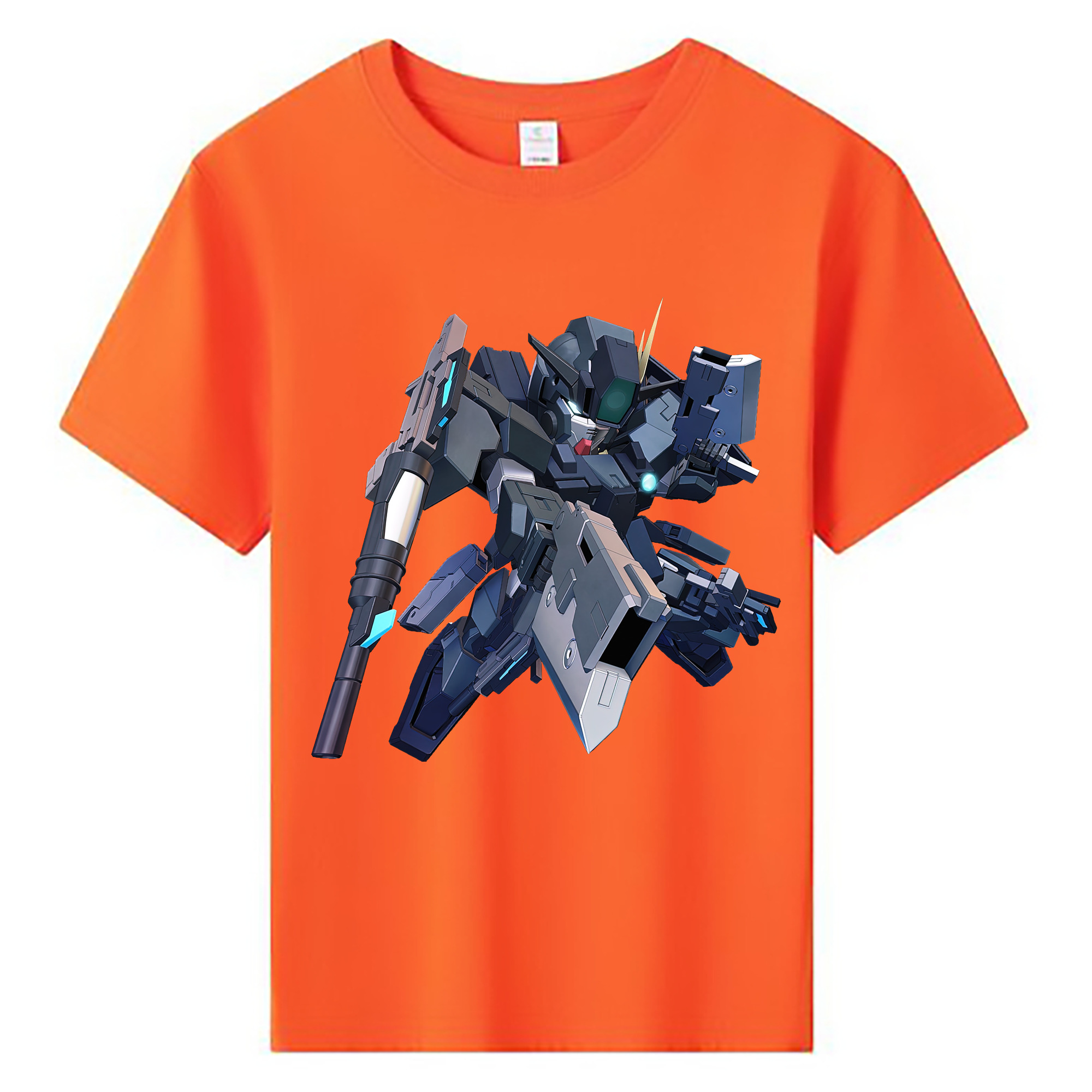 （画像用） 機動戦士ガンダム Mobile Suit Gundam 綿100％キッズTシャツ（フロントプリント）