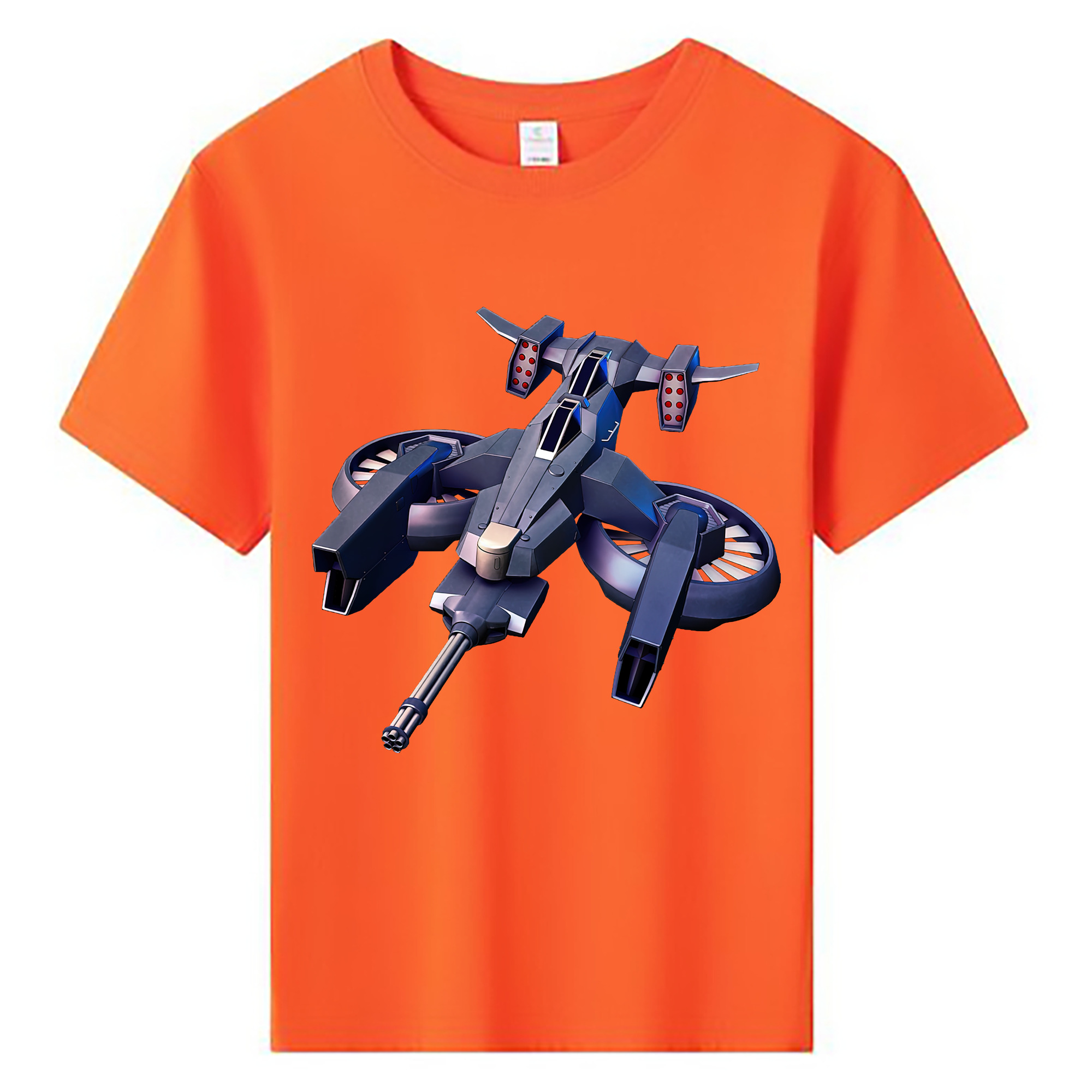 （画像用） 機動戦士ガンダム Mobile Suit Gundam 綿100％キッズTシャツ（フロントプリント）
