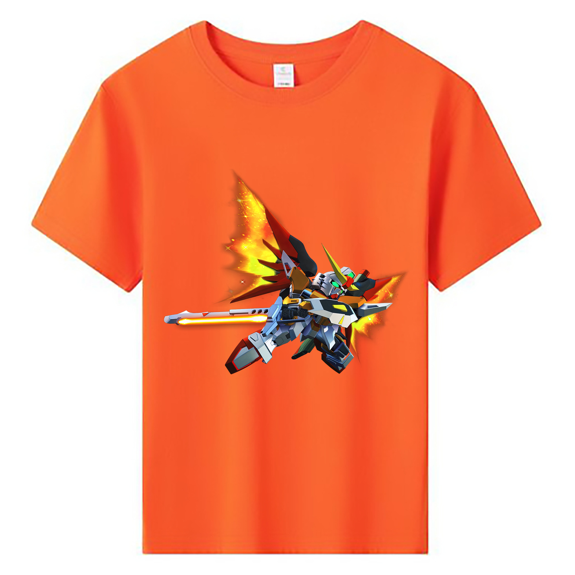 （画像用） 機動戦士ガンダム Mobile Suit Gundam 綿100％キッズTシャツ（フロントプリント）