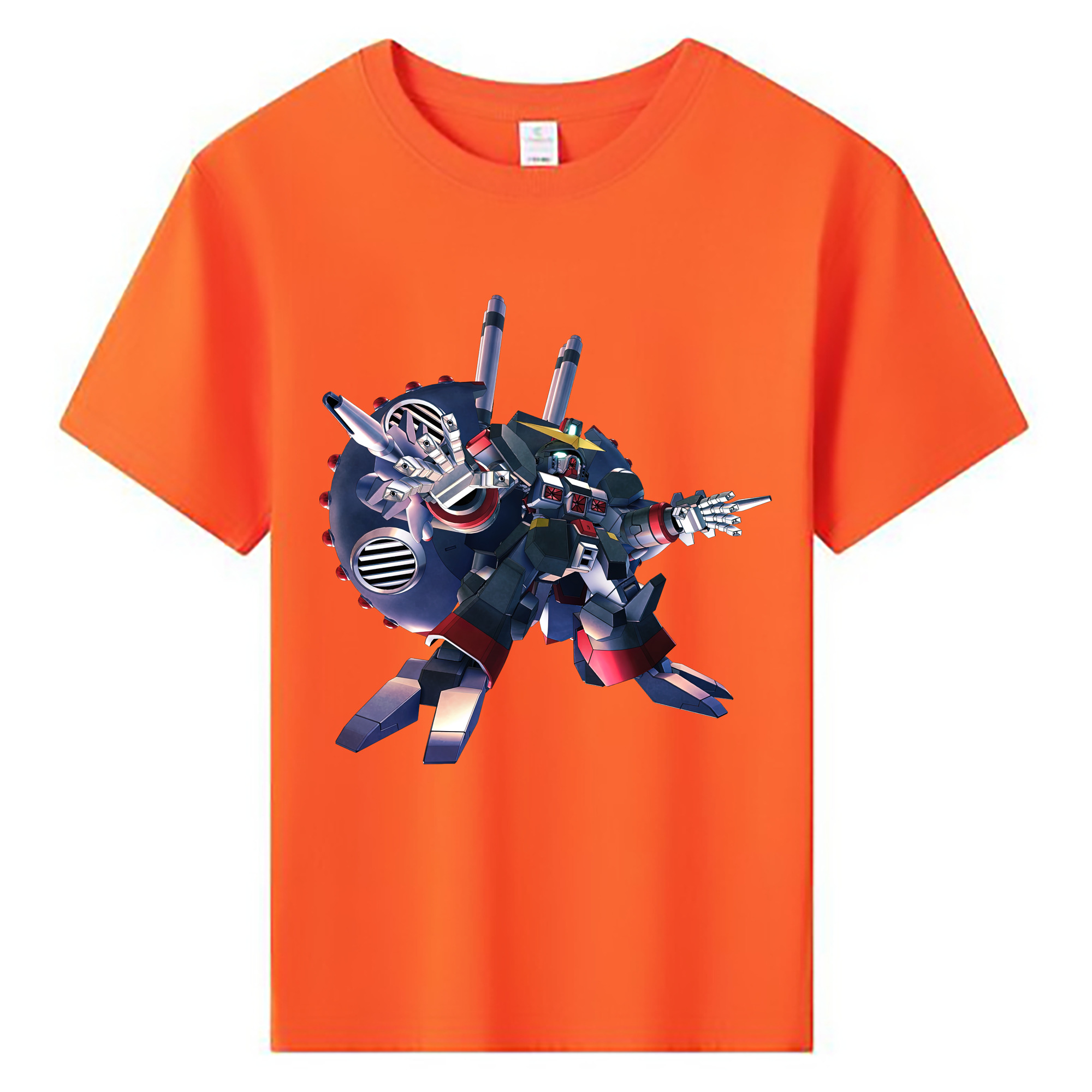 （画像用） 機動戦士ガンダム Mobile Suit Gundam 綿100％キッズTシャツ（フロントプリント）