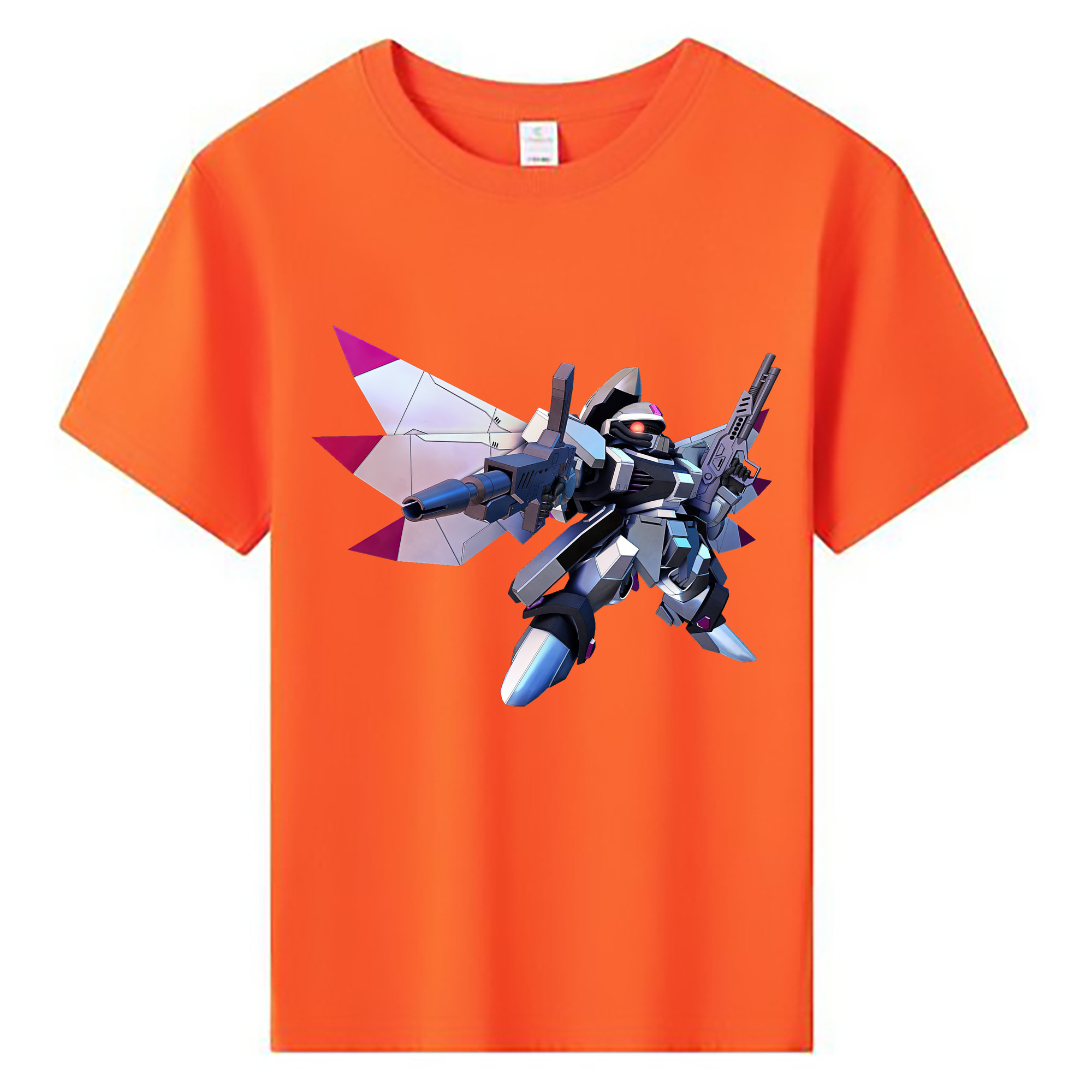 （画像用） 機動戦士ガンダム Mobile Suit Gundam 綿100％キッズTシャツ（フロントプリント）