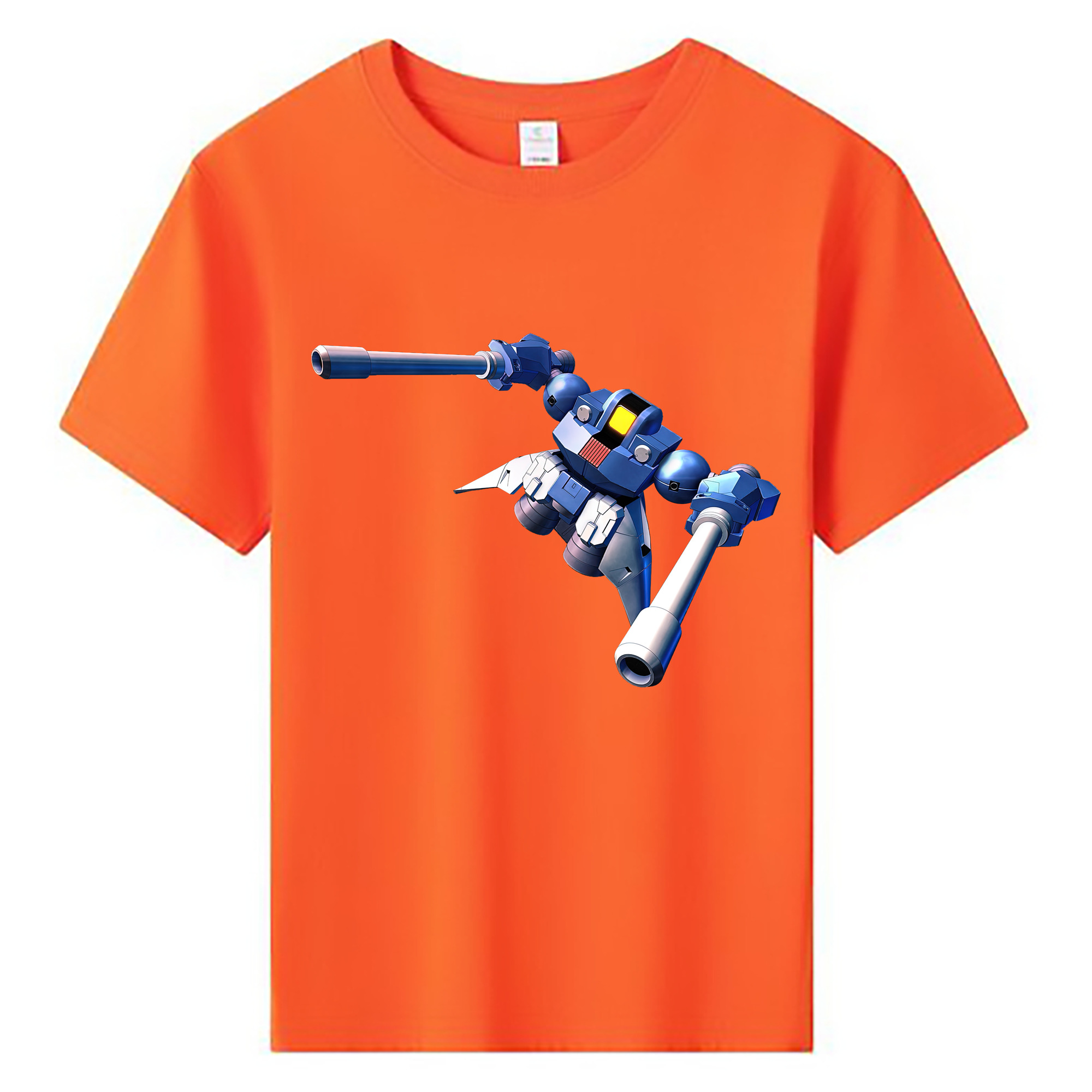 （画像用） 機動戦士ガンダム Mobile Suit Gundam 綿100％キッズTシャツ（フロントプリント）