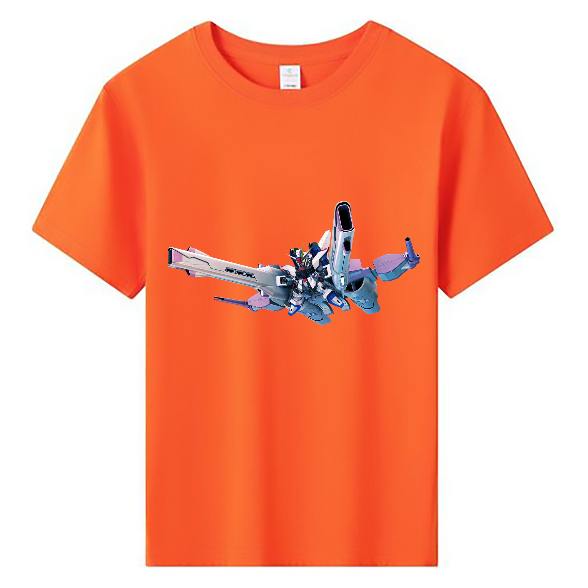 （画像用） 機動戦士ガンダム Mobile Suit Gundam 綿100％キッズTシャツ（フロントプリント）
