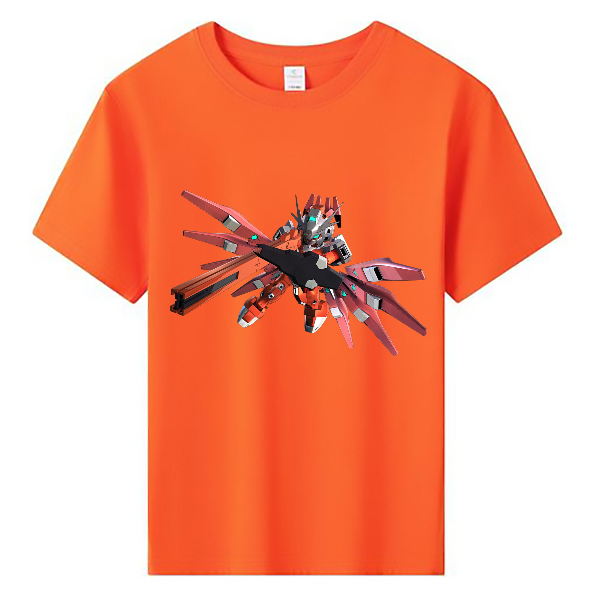 （画像用） 機動戦士ガンダム Mobile Suit Gundam 綿100％キッズTシャツ（フロントプリント）