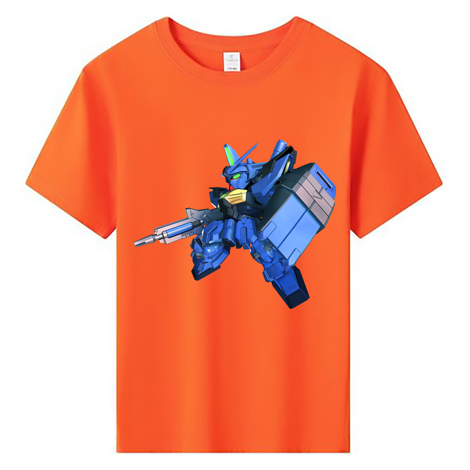 （画像用） 機動戦士ガンダム Mobile Suit Gundam 綿100％キッズTシャツ（フロントプリント）