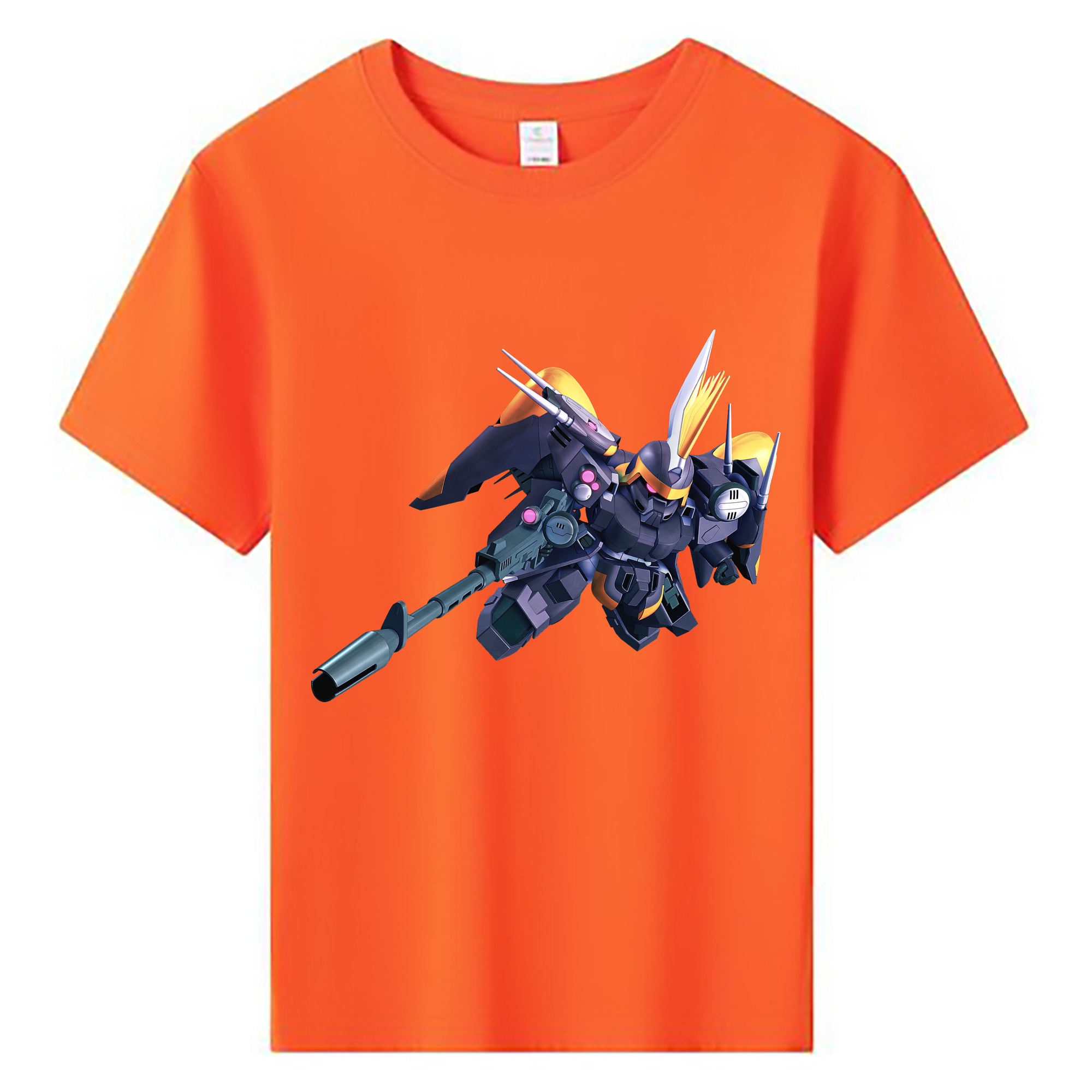 （画像用） 機動戦士ガンダム Mobile Suit Gundam 綿100％キッズTシャツ（フロントプリント）