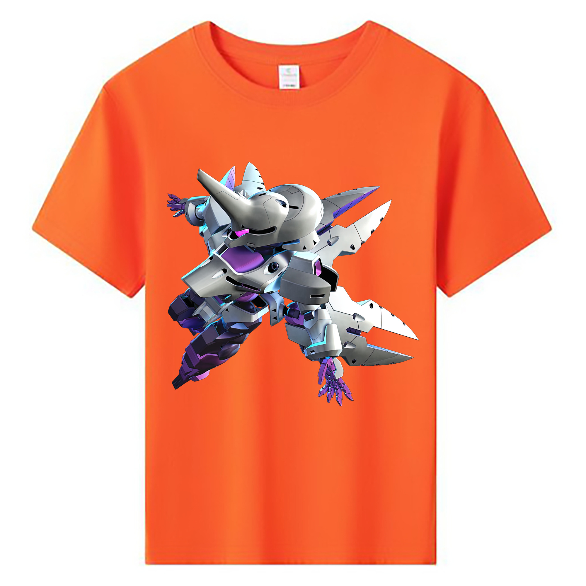 （画像用） 機動戦士ガンダム Mobile Suit Gundam 綿100％キッズTシャツ（フロントプリント）