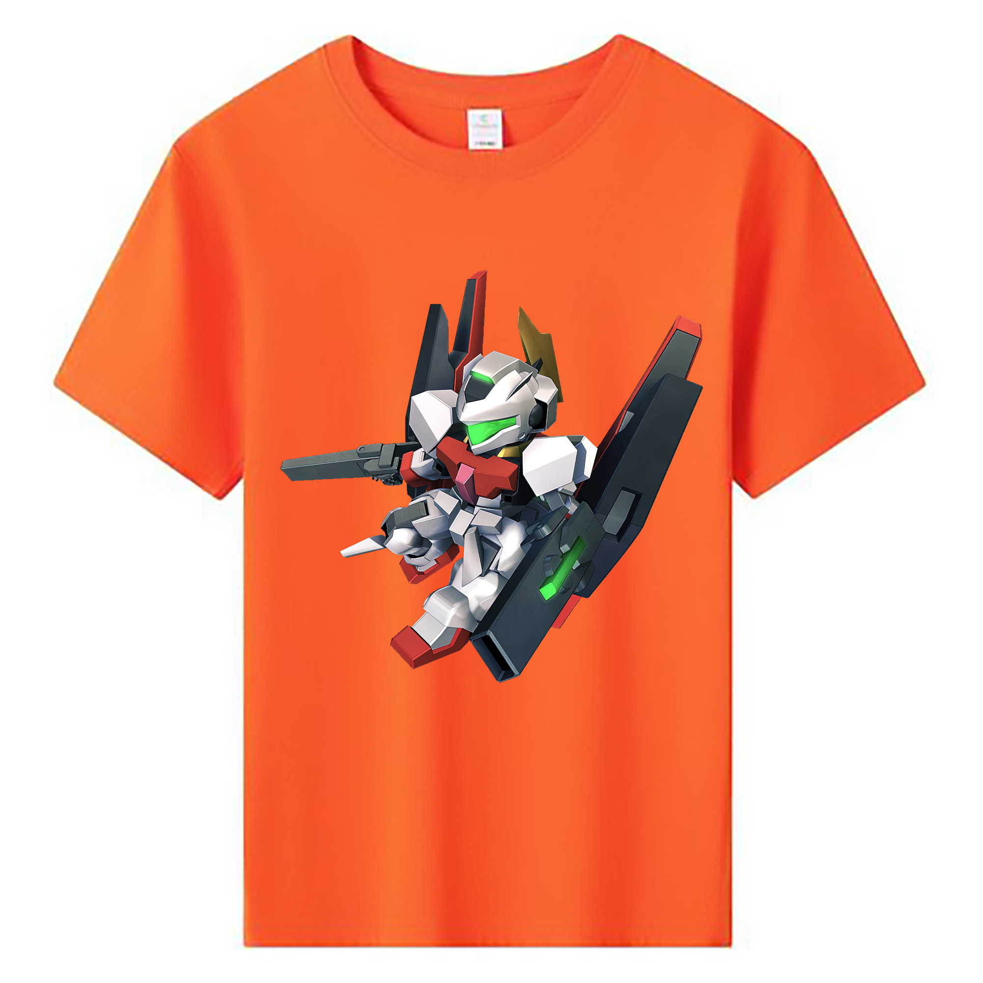 （画像用） 機動戦士ガンダム Mobile Suit Gundam 綿100％キッズTシャツ（フロントプリント）