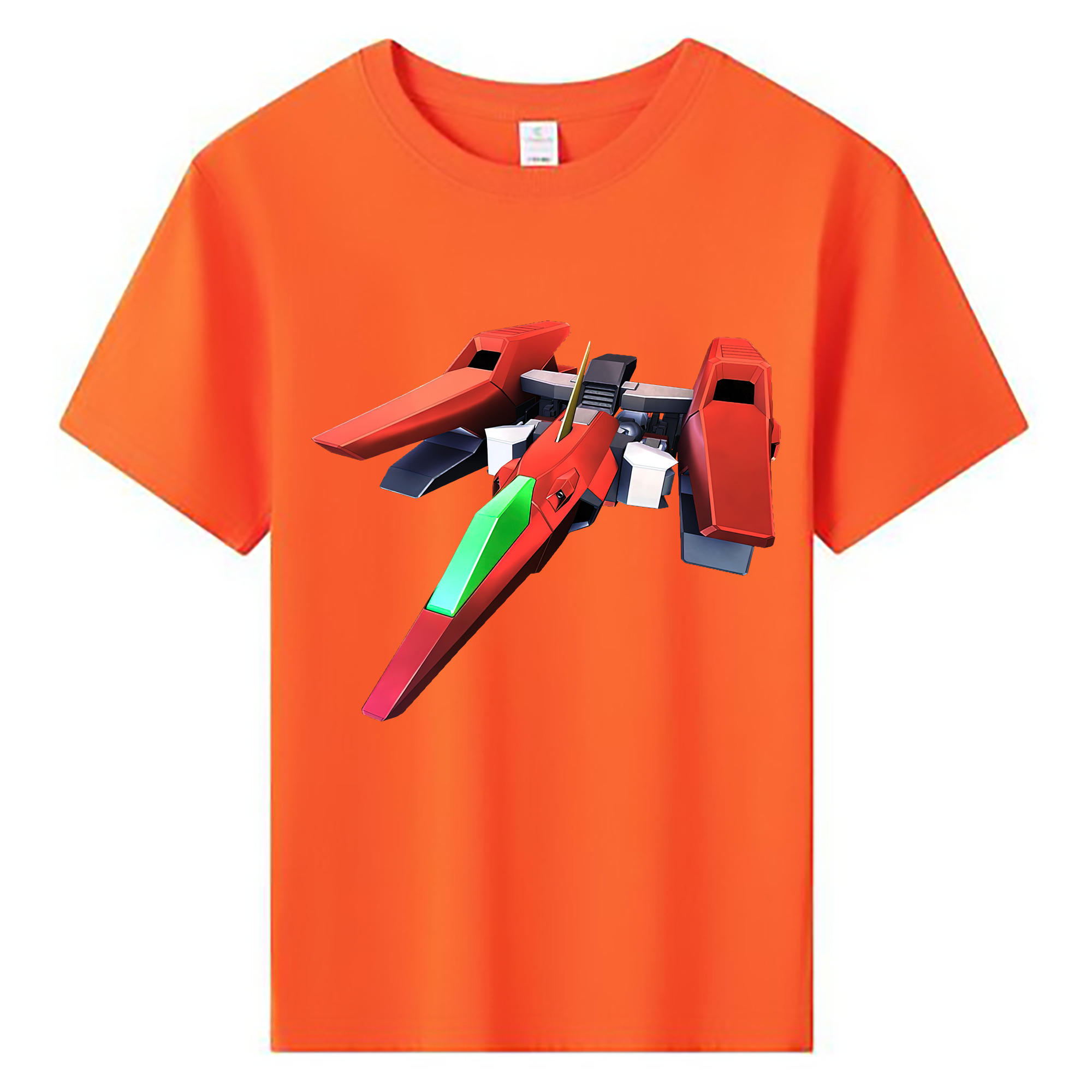 （画像用） 機動戦士ガンダム Mobile Suit Gundam 綿100％キッズTシャツ（フロントプリント）