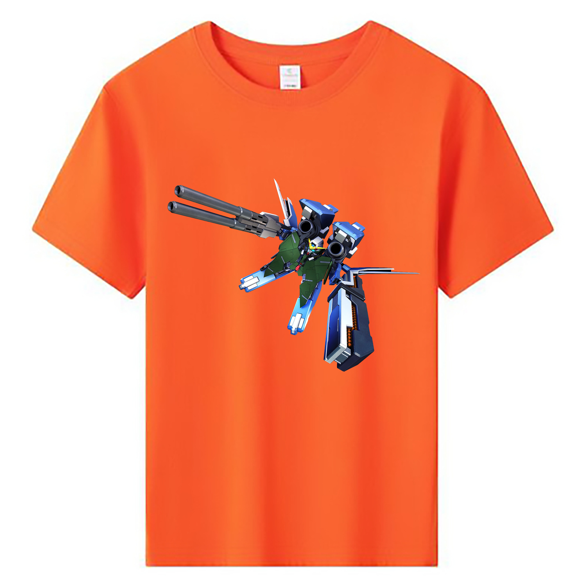 （画像用） 機動戦士ガンダム Mobile Suit Gundam 綿100％キッズTシャツ（フロントプリント）