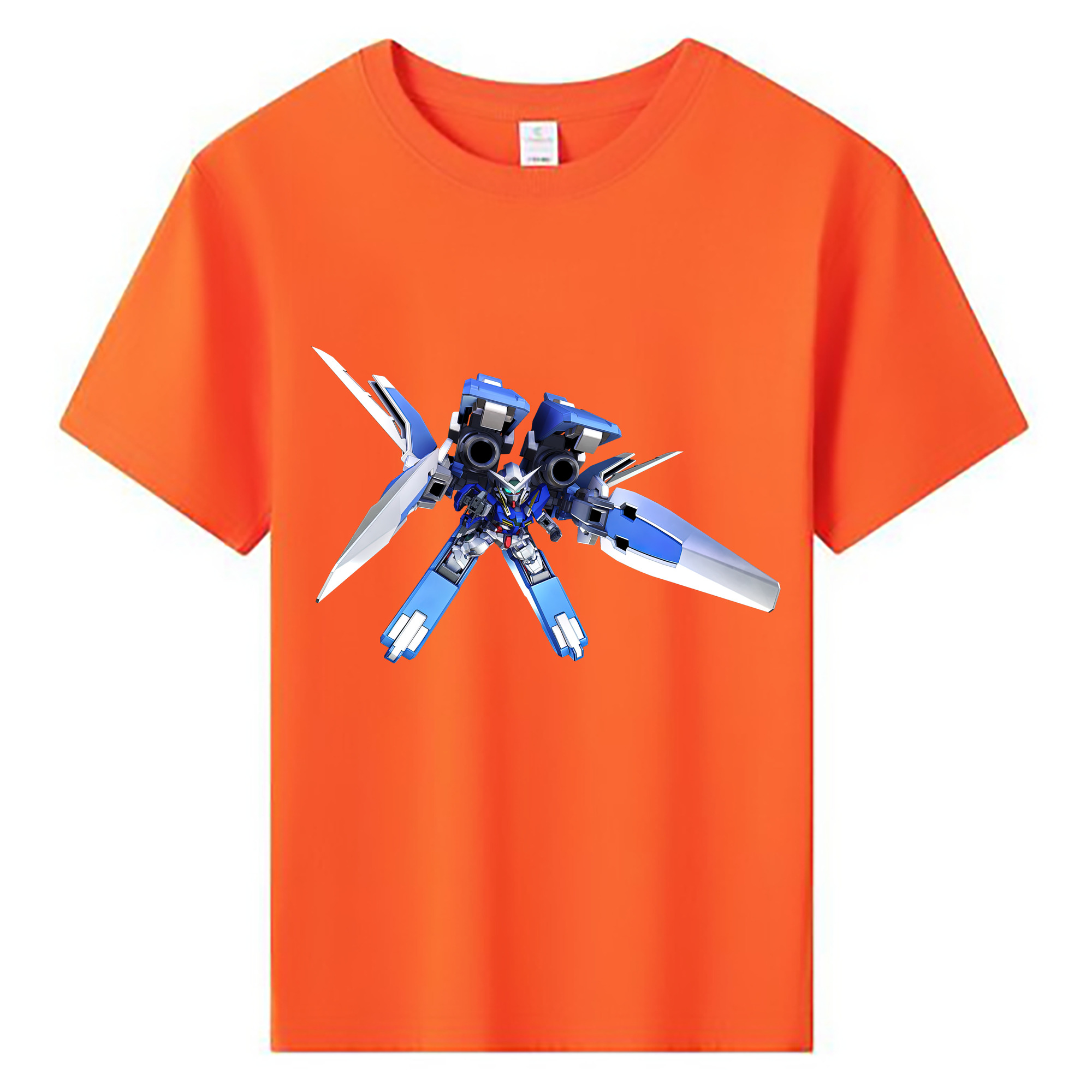 （画像用） 機動戦士ガンダム Mobile Suit Gundam 綿100％キッズTシャツ（フロントプリント）