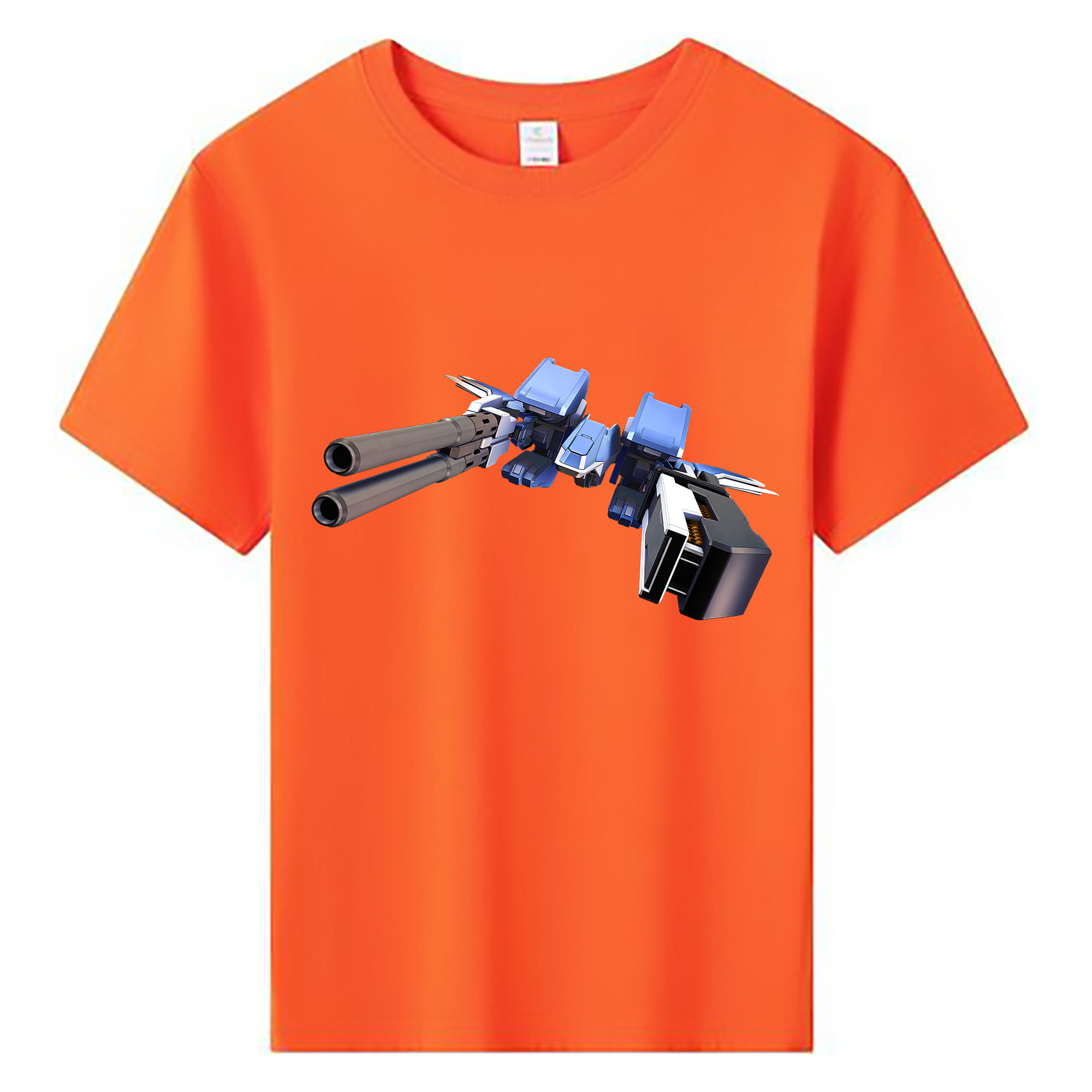 （画像用） 機動戦士ガンダム Mobile Suit Gundam 綿100％キッズTシャツ（フロントプリント）