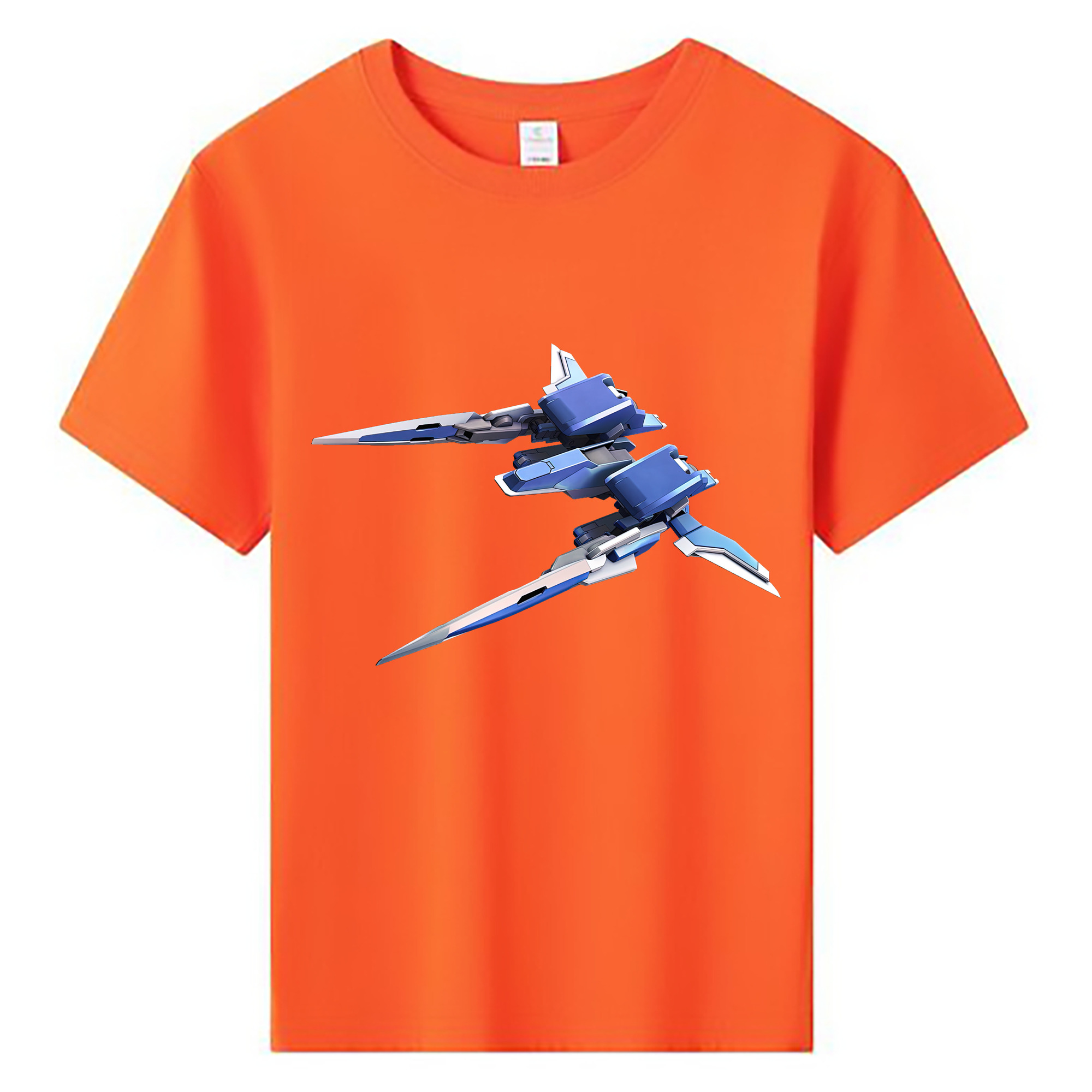 （画像用） 機動戦士ガンダム Mobile Suit Gundam 綿100％キッズTシャツ（フロントプリント）